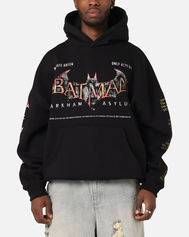 73Studio X DC Batman Arkham Asylum Premium Hoodie Black made by Culture Kings
