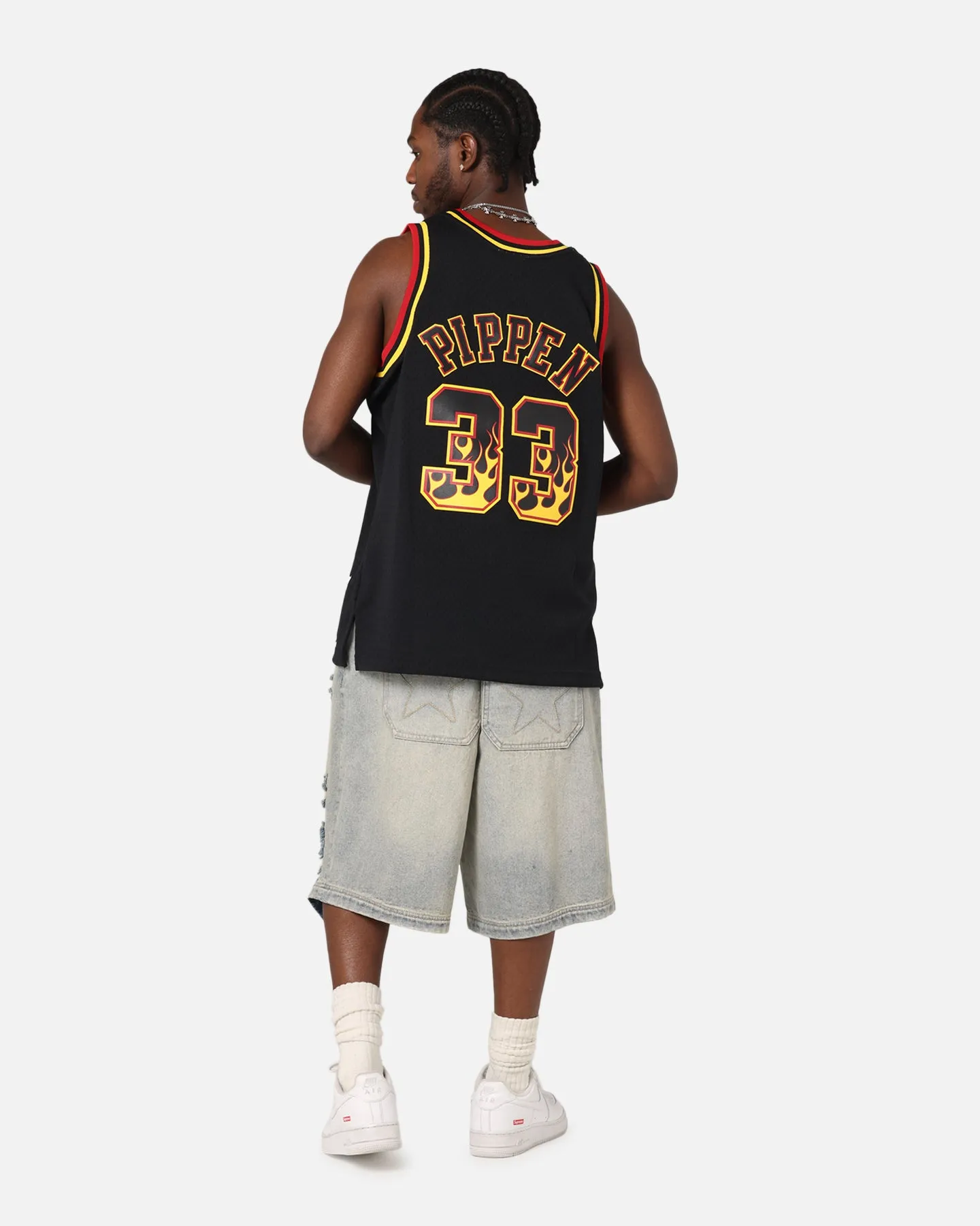 Mitchell & Ness Chicago Bulls Scottie Pippen Legends Jersey Black/Grey sold by Culture Kings product image thumbnail 4