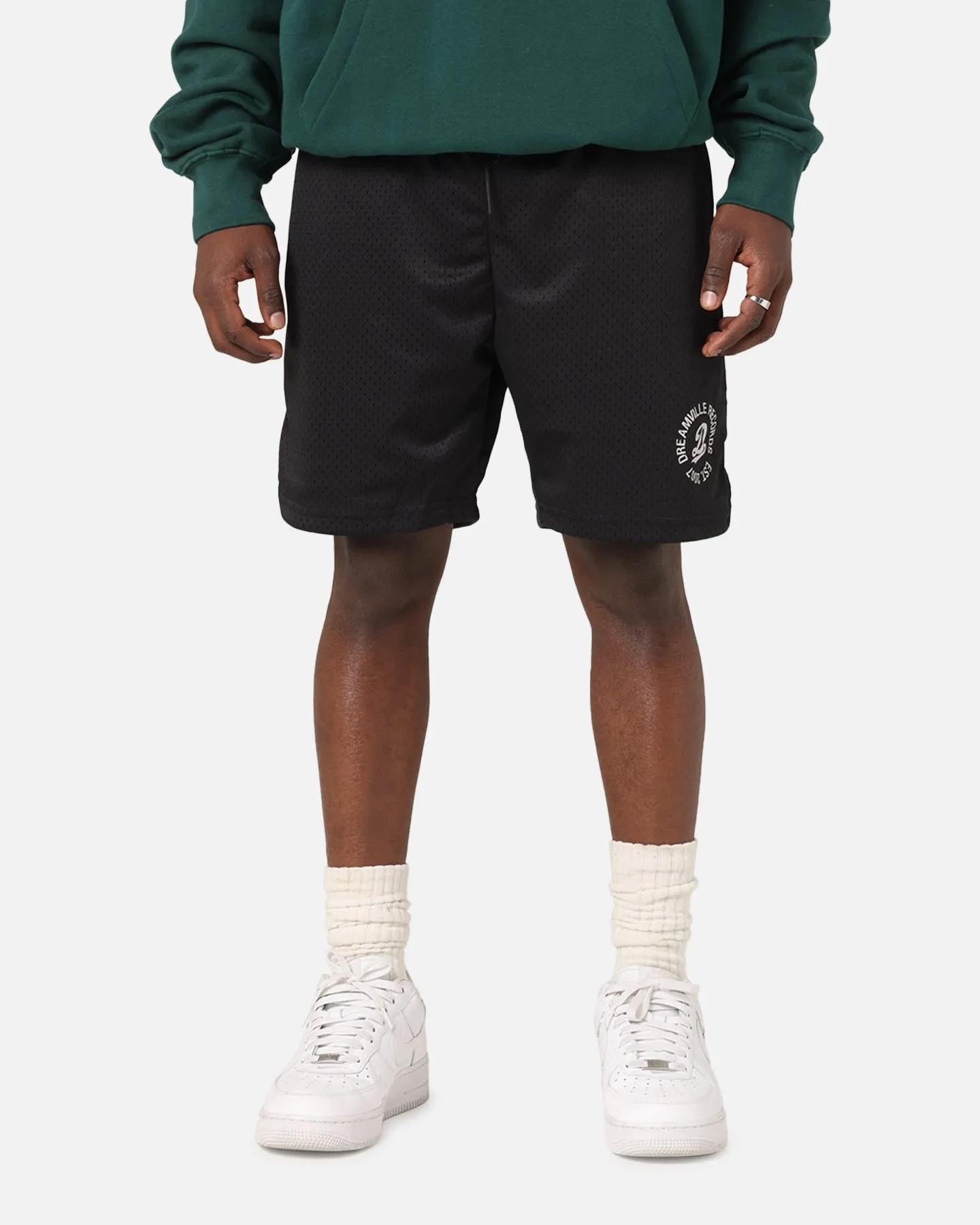 Dreamville Records Mesh Shorts Black Mesh sold by Culture Kings