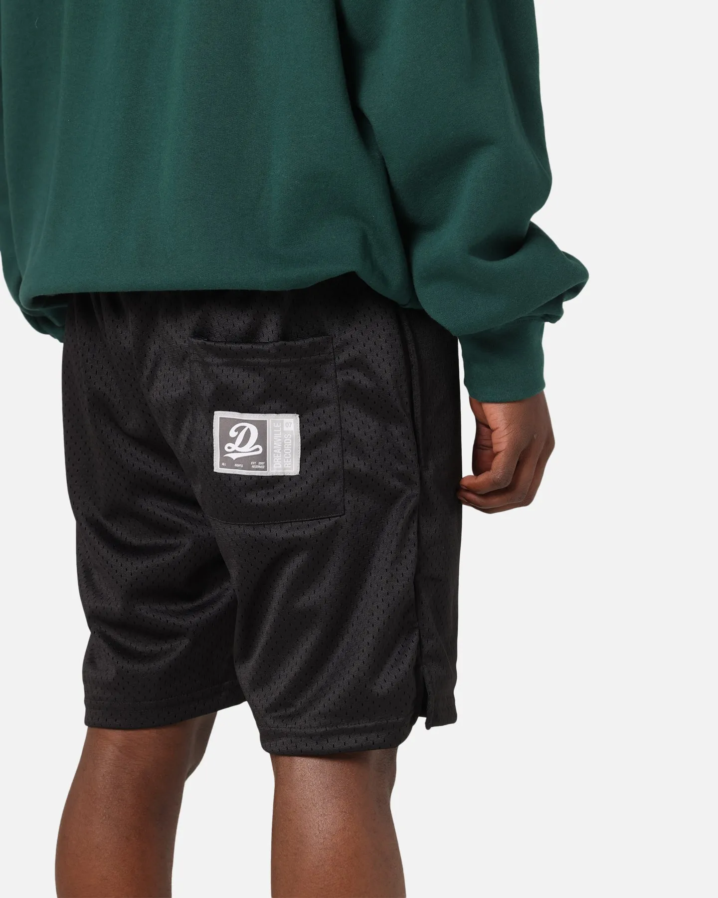 Dreamville Records Mesh Shorts Black Mesh sold by Culture Kings product image thumbnail 4