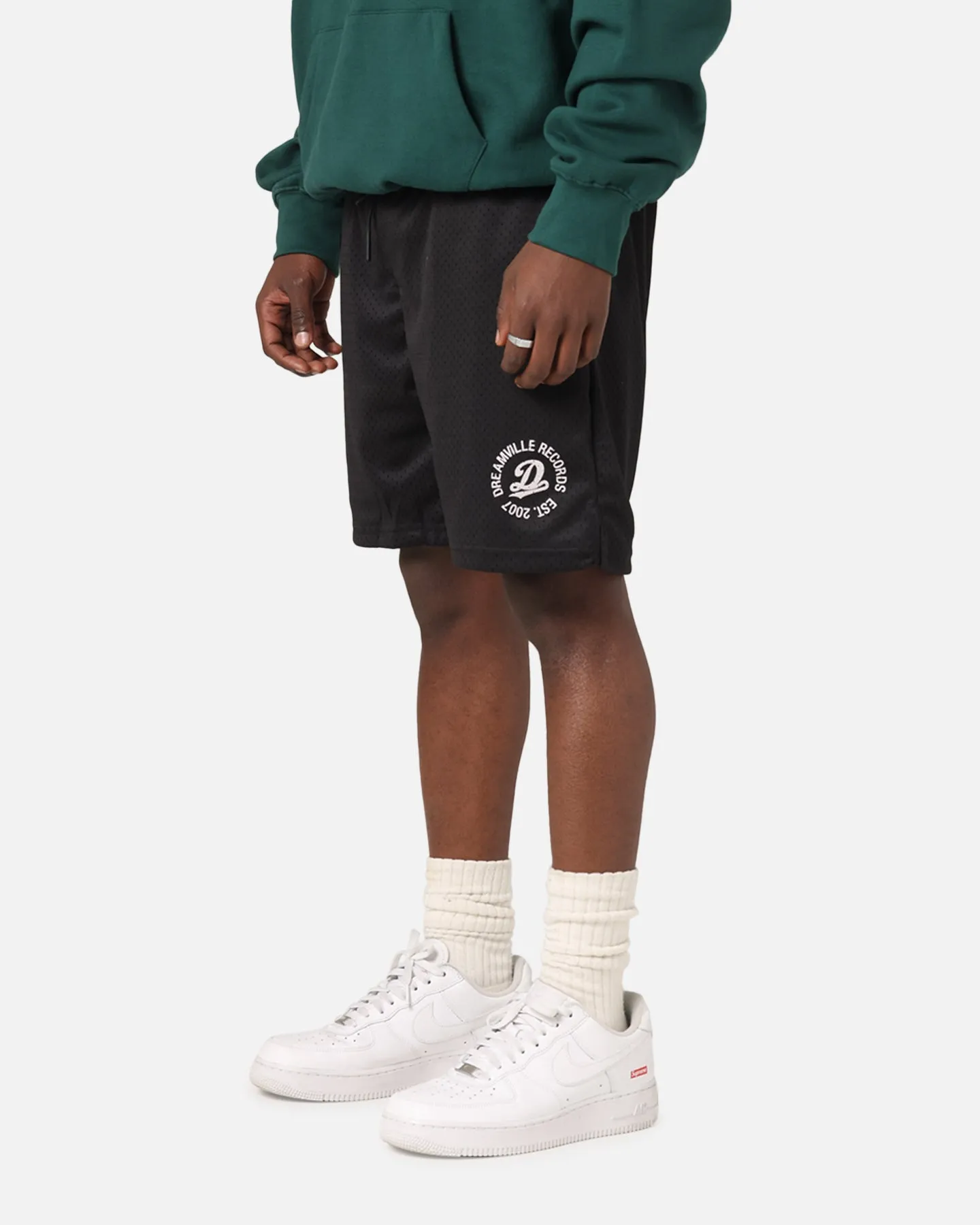 Dreamville Records Mesh Shorts Black Mesh sold by Culture Kings product image thumbnail 5