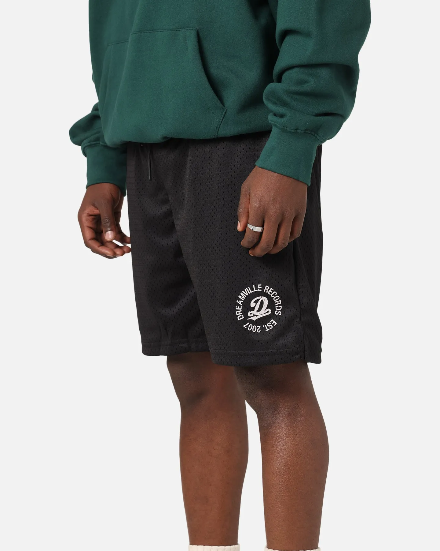 Dreamville Records Mesh Shorts Black Mesh sold by Culture Kings product image thumbnail 3