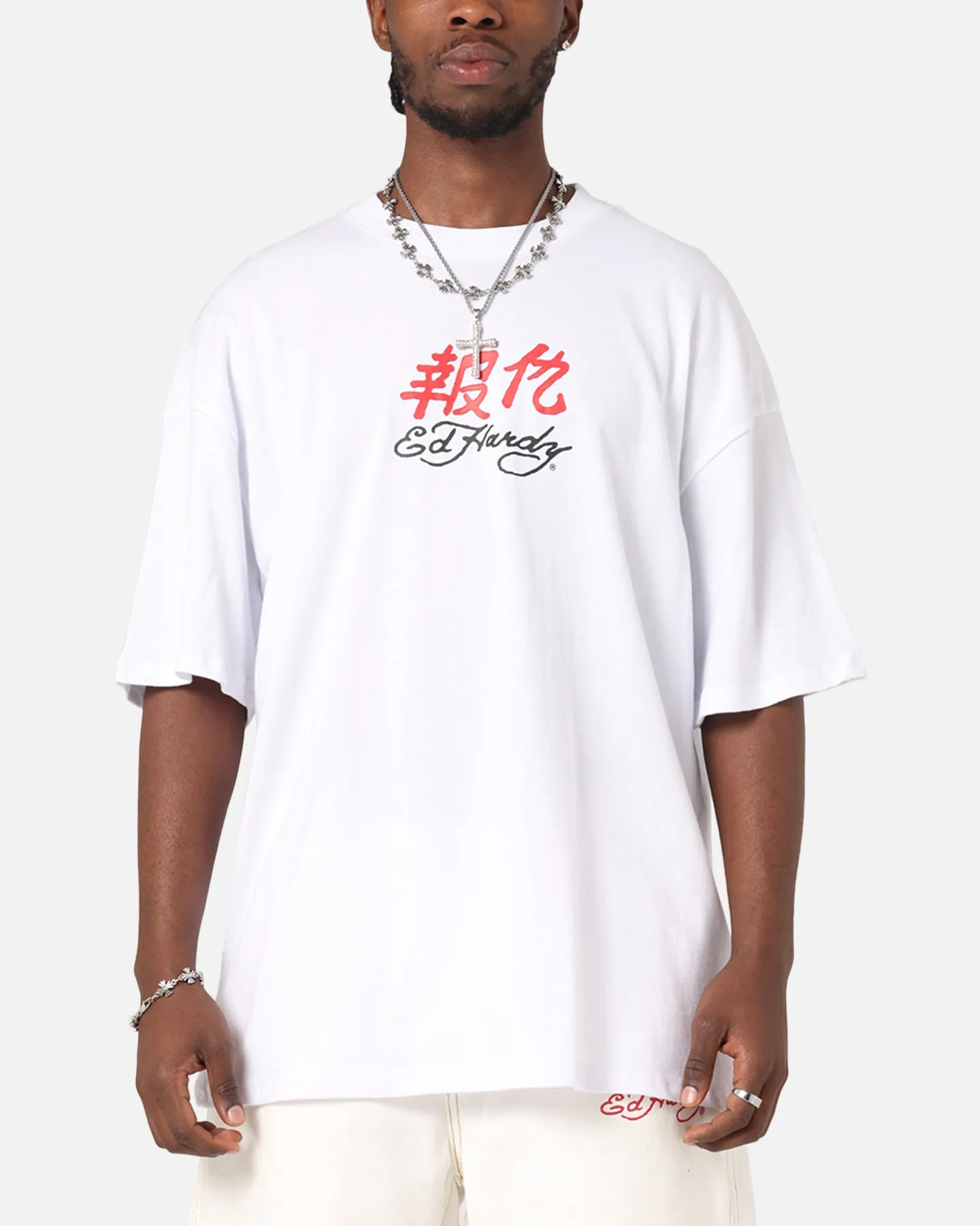 Ed Hardy Panther Ray T-Shirt White sold by Culture Kings product image thumbnail 2