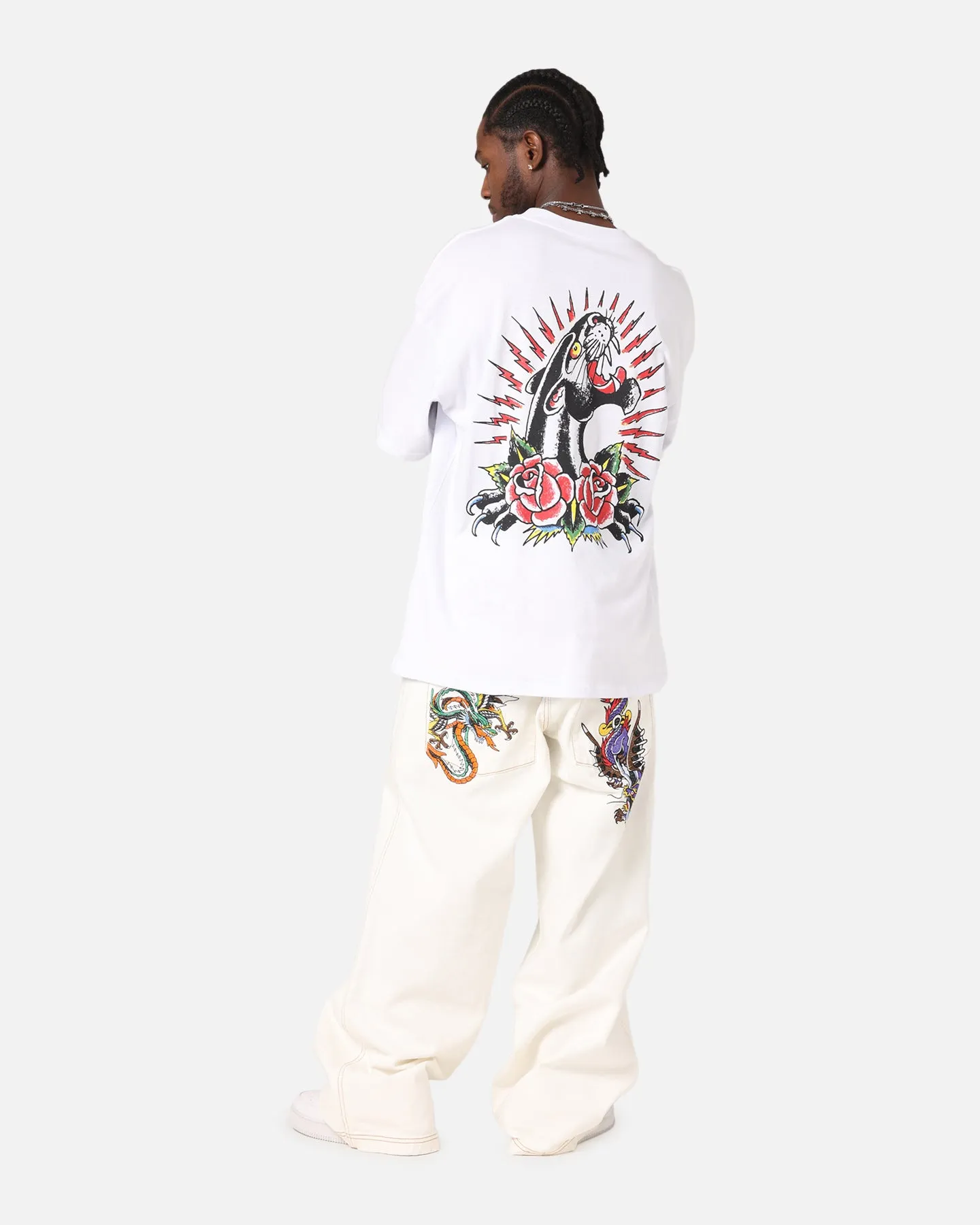 Ed Hardy Panther Ray T-Shirt White sold by Culture Kings product image thumbnail 3