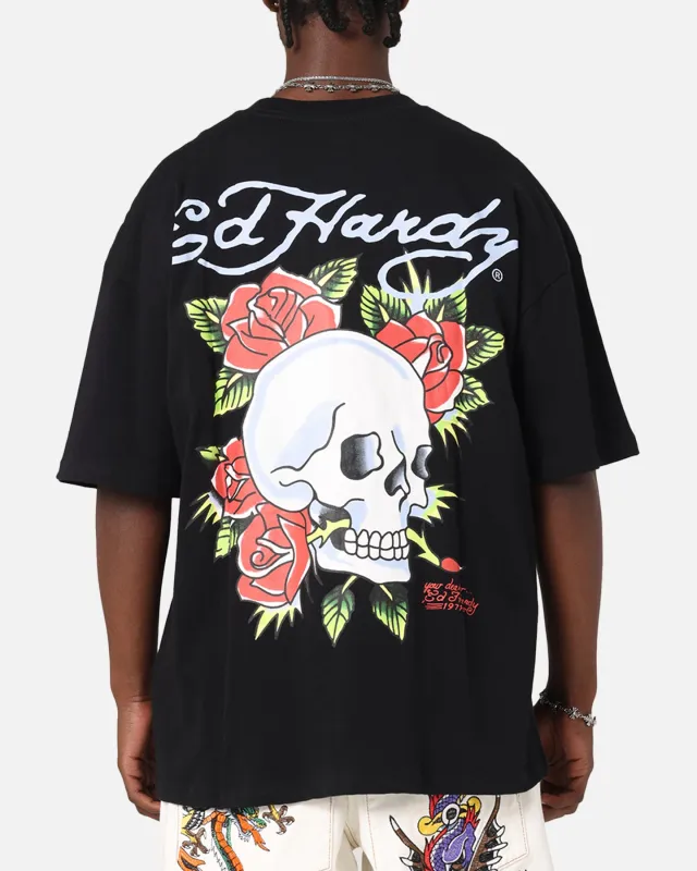 Ed Hardy Death & Bloom T-Shirt Black sold by Culture Kings