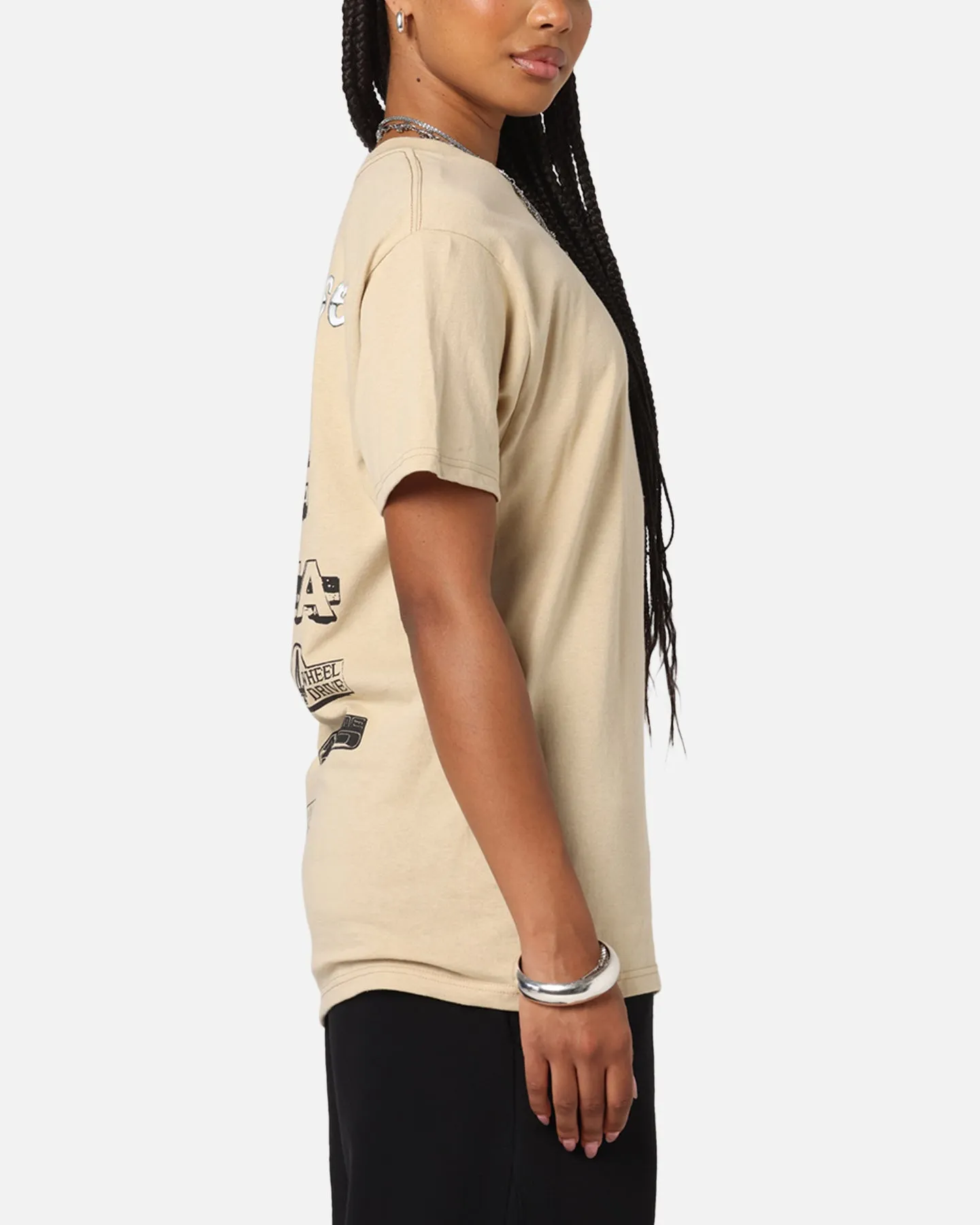 Huf X Toyota Rosetta T-Shirt Sand sold by Culture Kings product image thumbnail 5