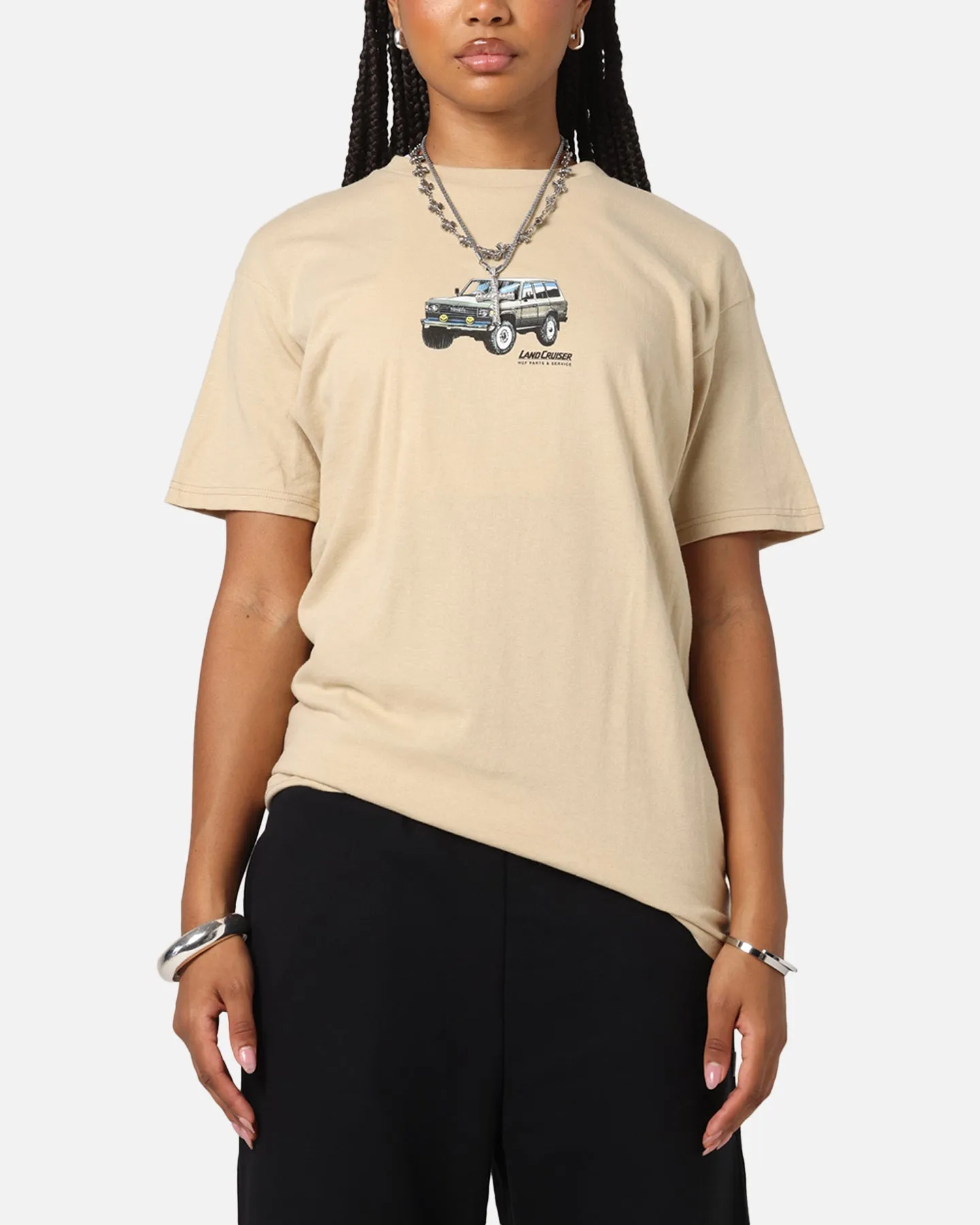Huf X Toyota Rosetta T-Shirt Sand sold by Culture Kings product image thumbnail 2