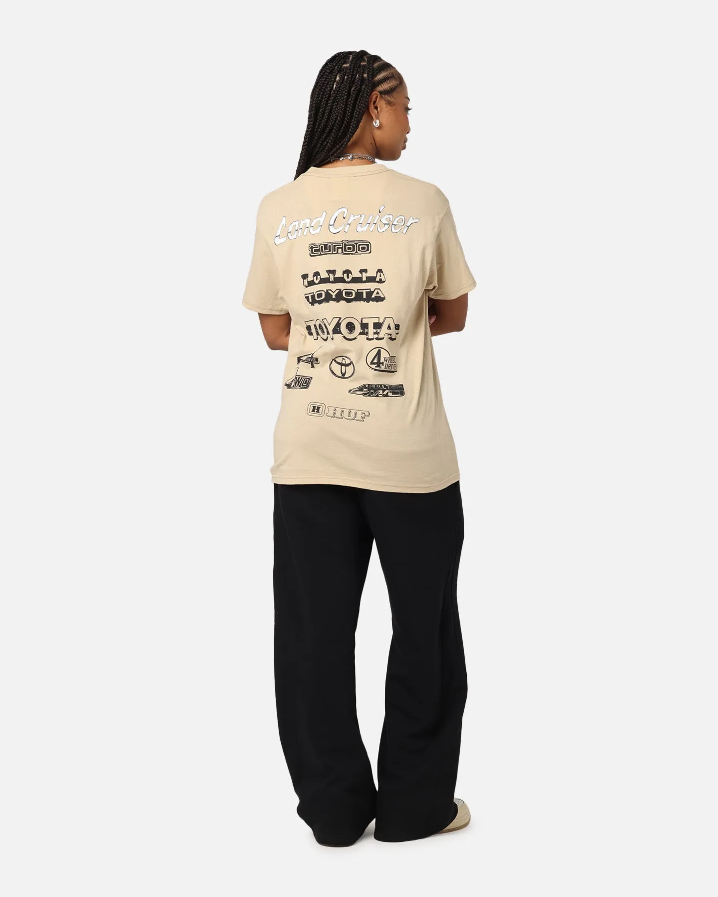 Huf X Toyota Rosetta T-Shirt Sand sold by Culture Kings product image thumbnail 4