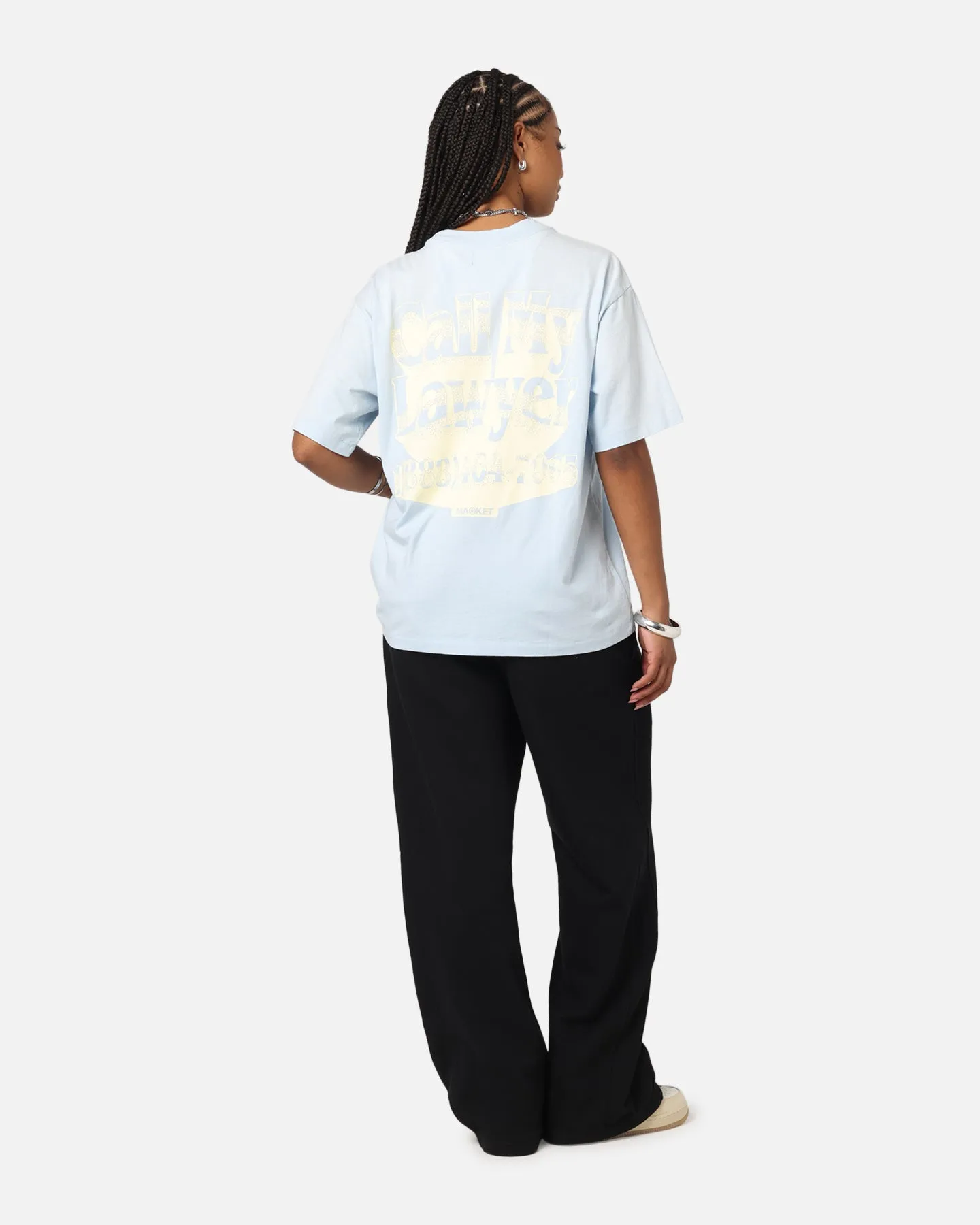 Market Call My Lawyer 3D T-Shirt Light Blue sold by Culture Kings product image thumbnail 3