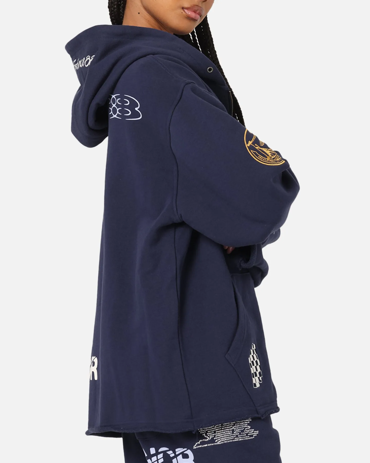 Honor The Gift 1988 Full Zip Hoodie Navy sold by Culture Kings product image thumbnail 5