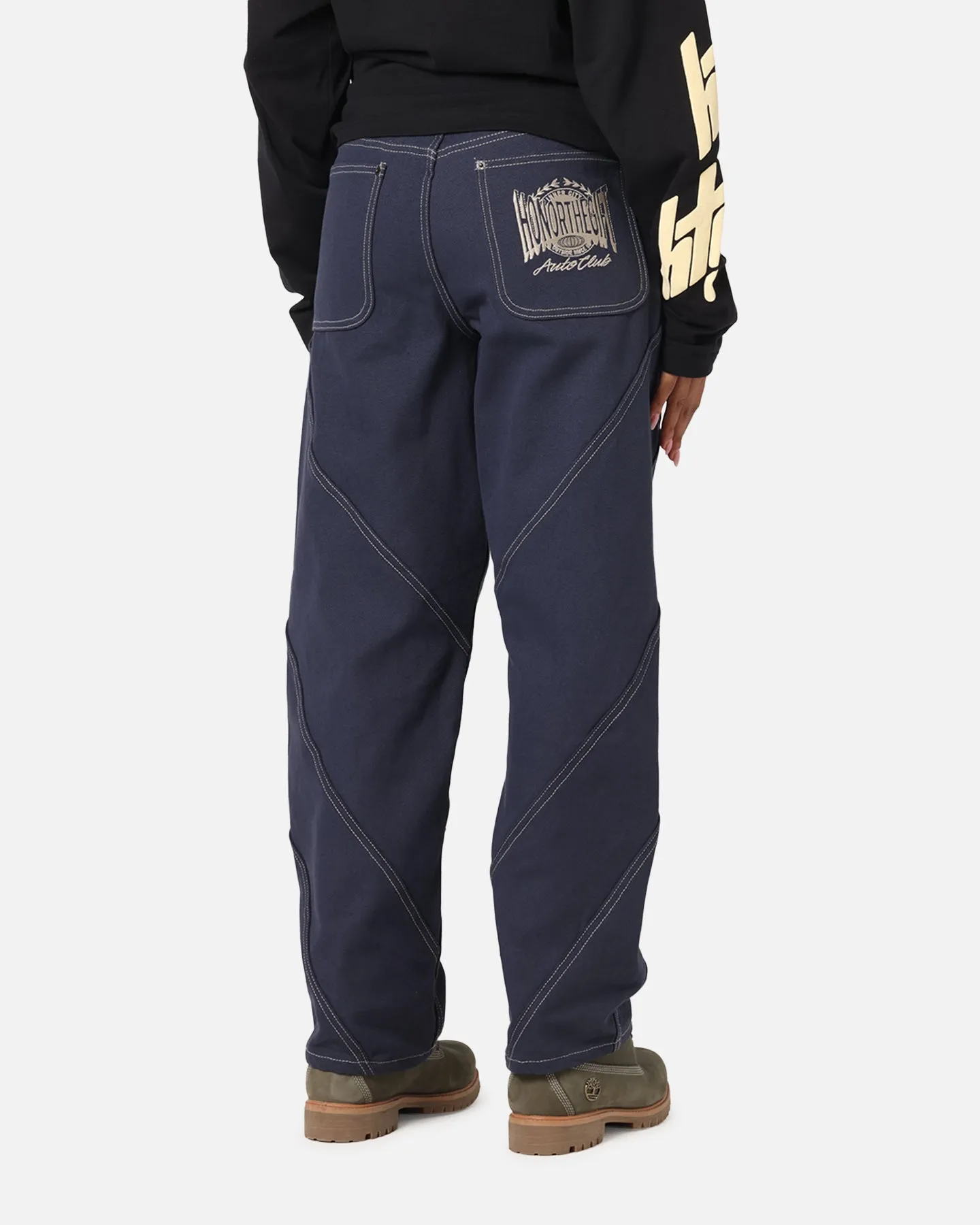 Honor The Gift Racing Panel Pants Navy sold by Culture Kings product image thumbnail 5
