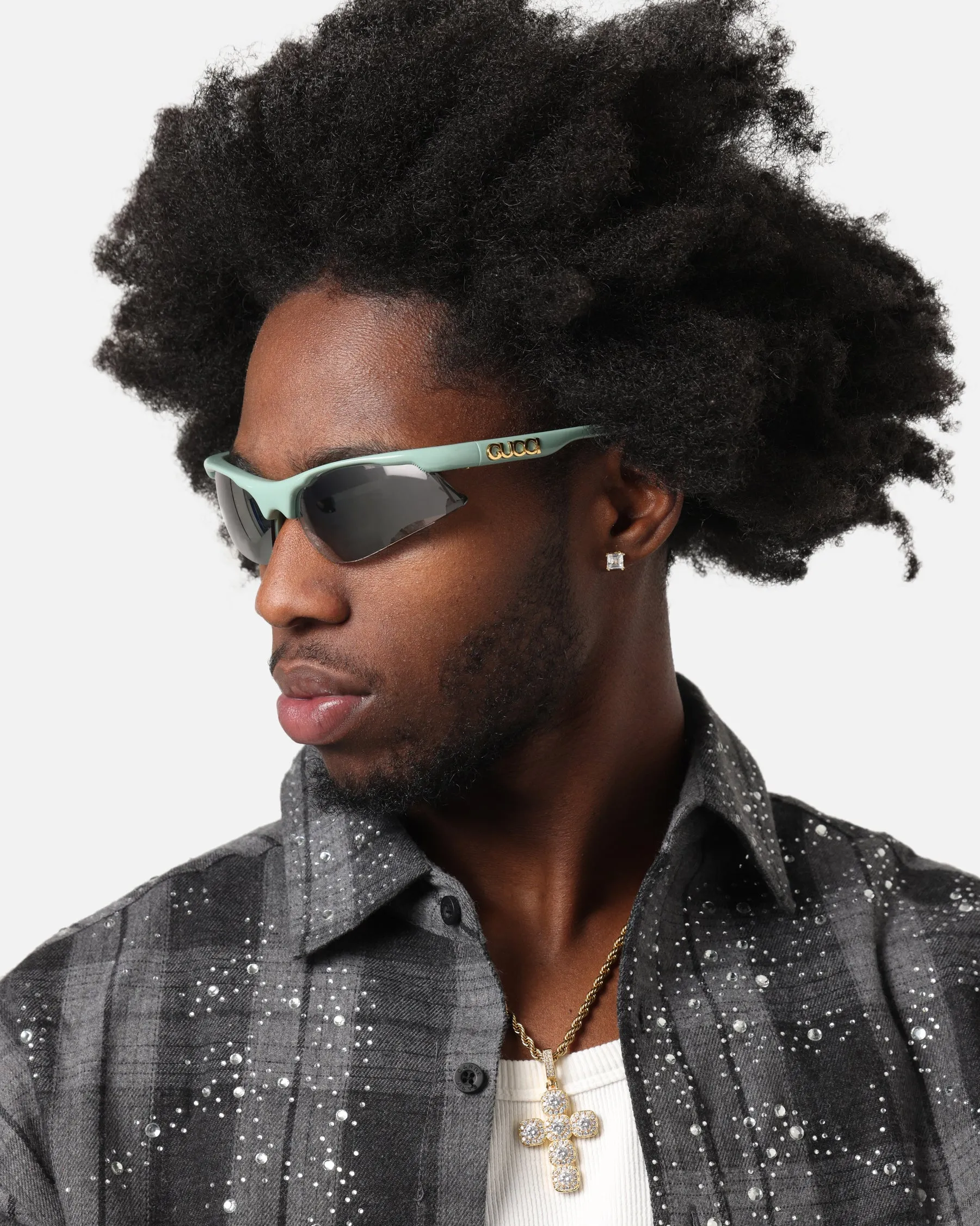 Gucci GG1774S005 Sunglasses Green sold by Culture Kings product image thumbnail 4