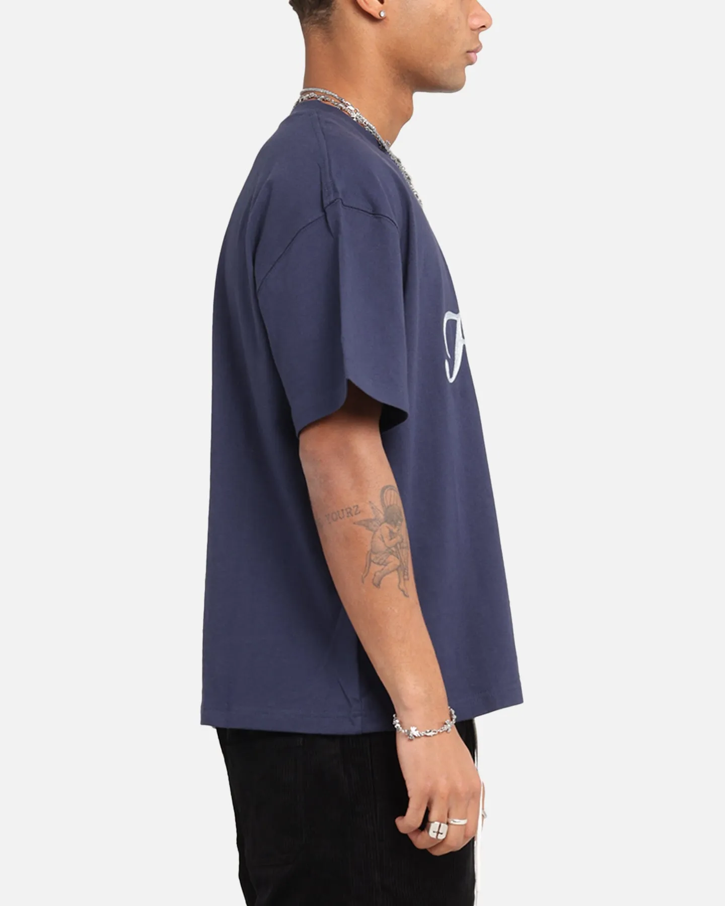 Honor The Gift Auto Club Boxy T-Shirt Navy sold by Culture Kings product image thumbnail 4