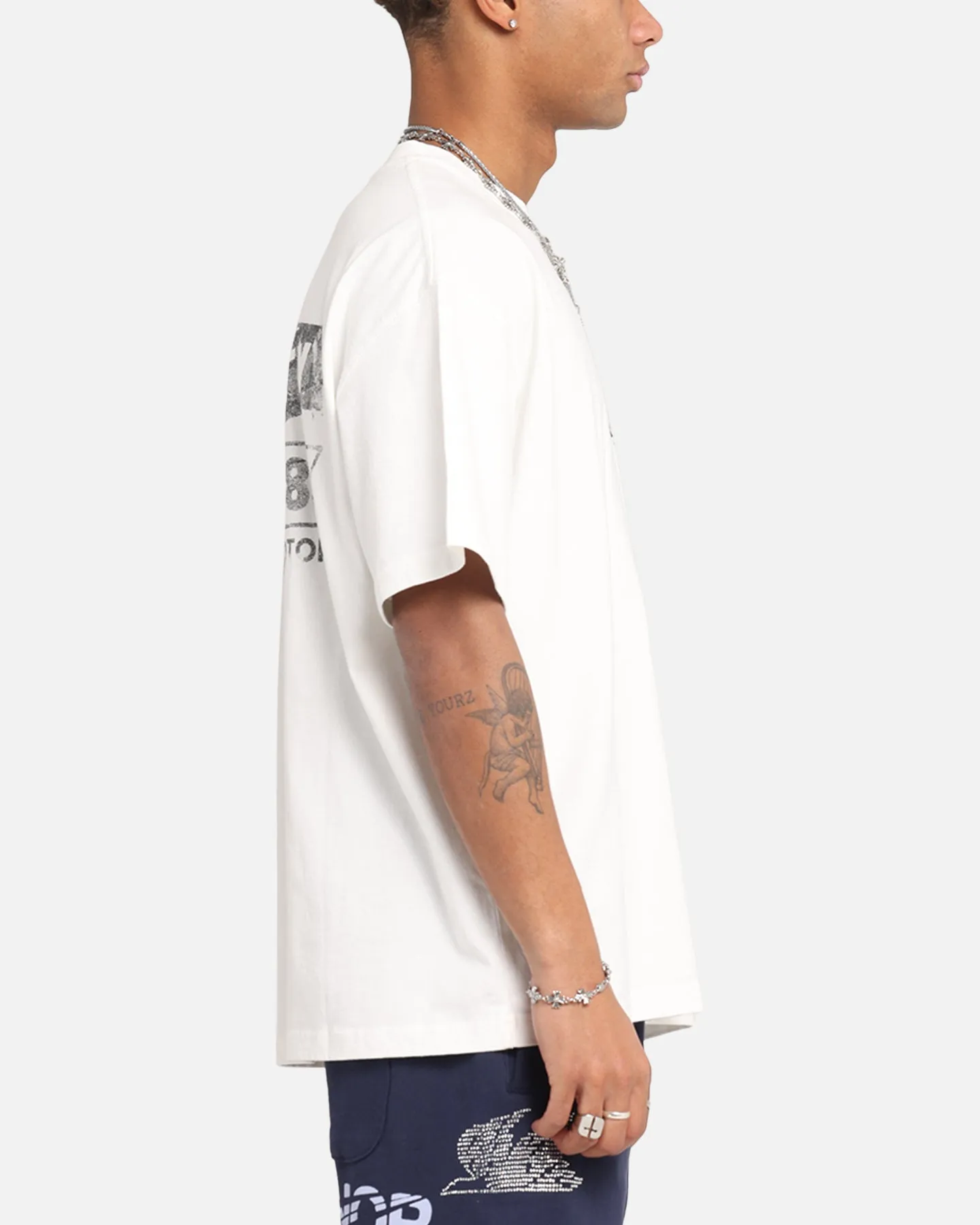 Honor The Gift Vintage Oil T-Shirt White sold by Culture Kings product image thumbnail 5