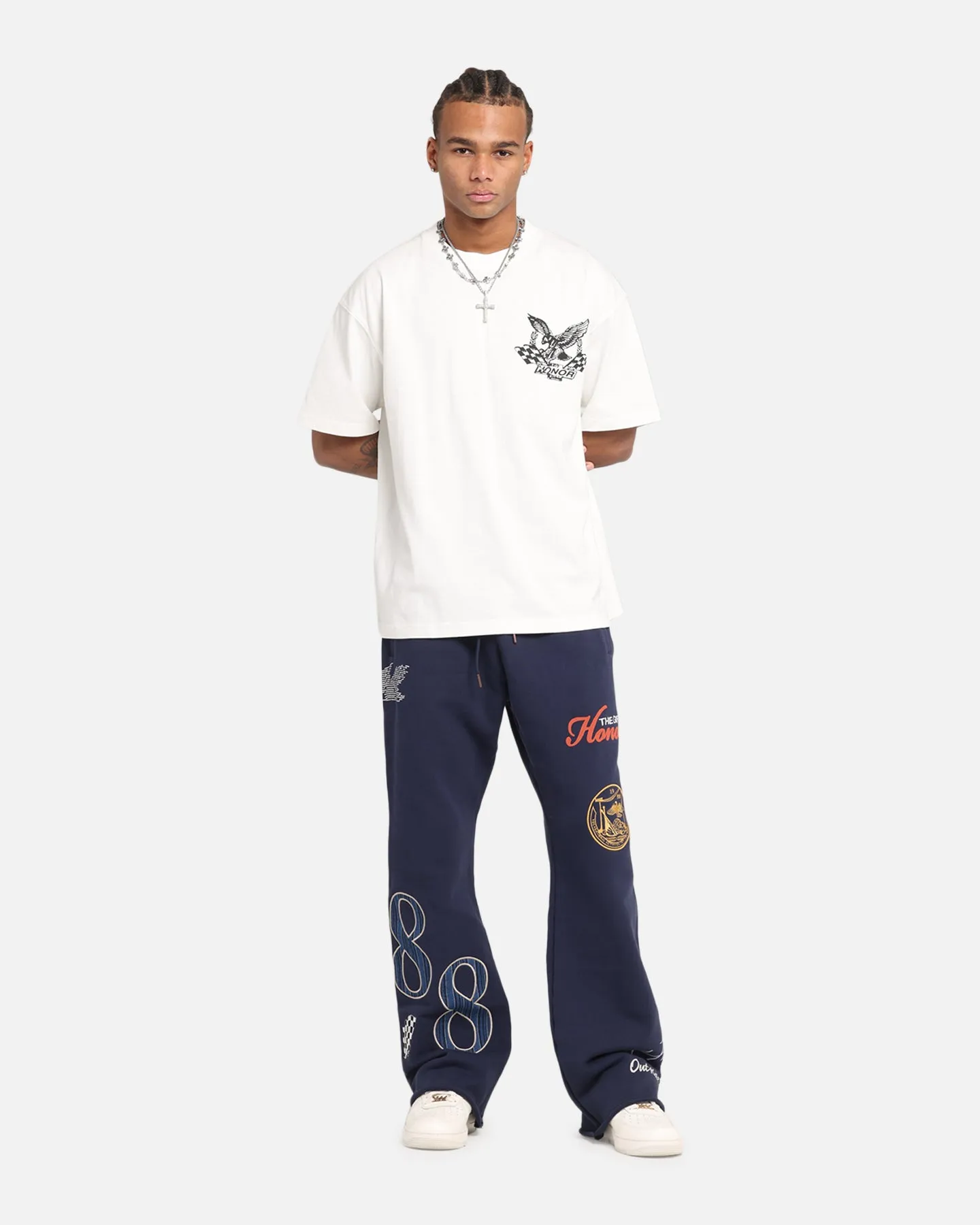 Honor The Gift Vintage Oil T-Shirt White sold by Culture Kings product image thumbnail 4