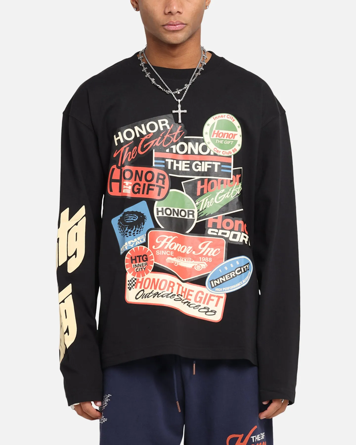Honor The Gift Fuel Long Sleeve T-Shirt Black sold by Culture Kings