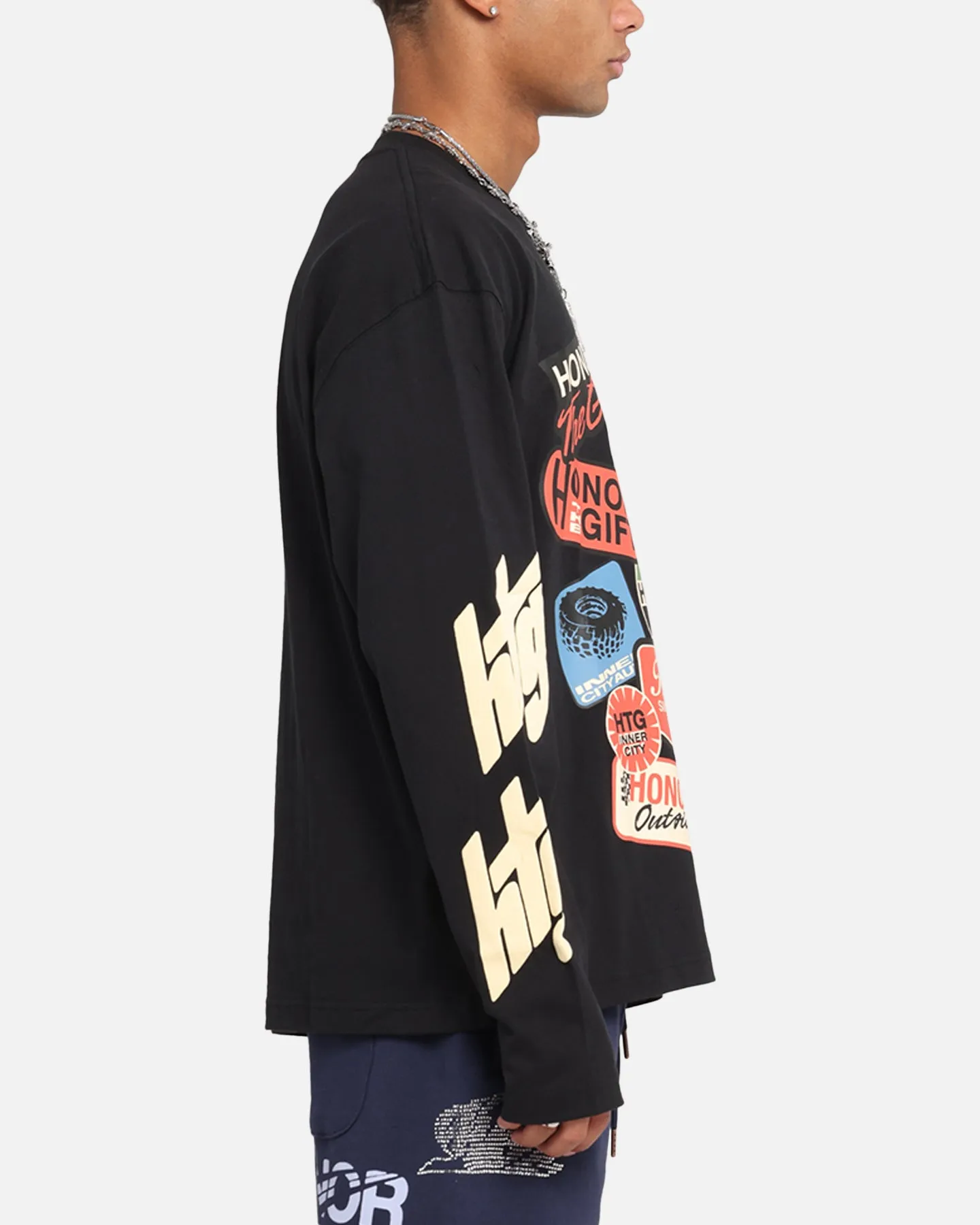 Honor The Gift Fuel Long Sleeve T-Shirt Black sold by Culture Kings product image thumbnail 4