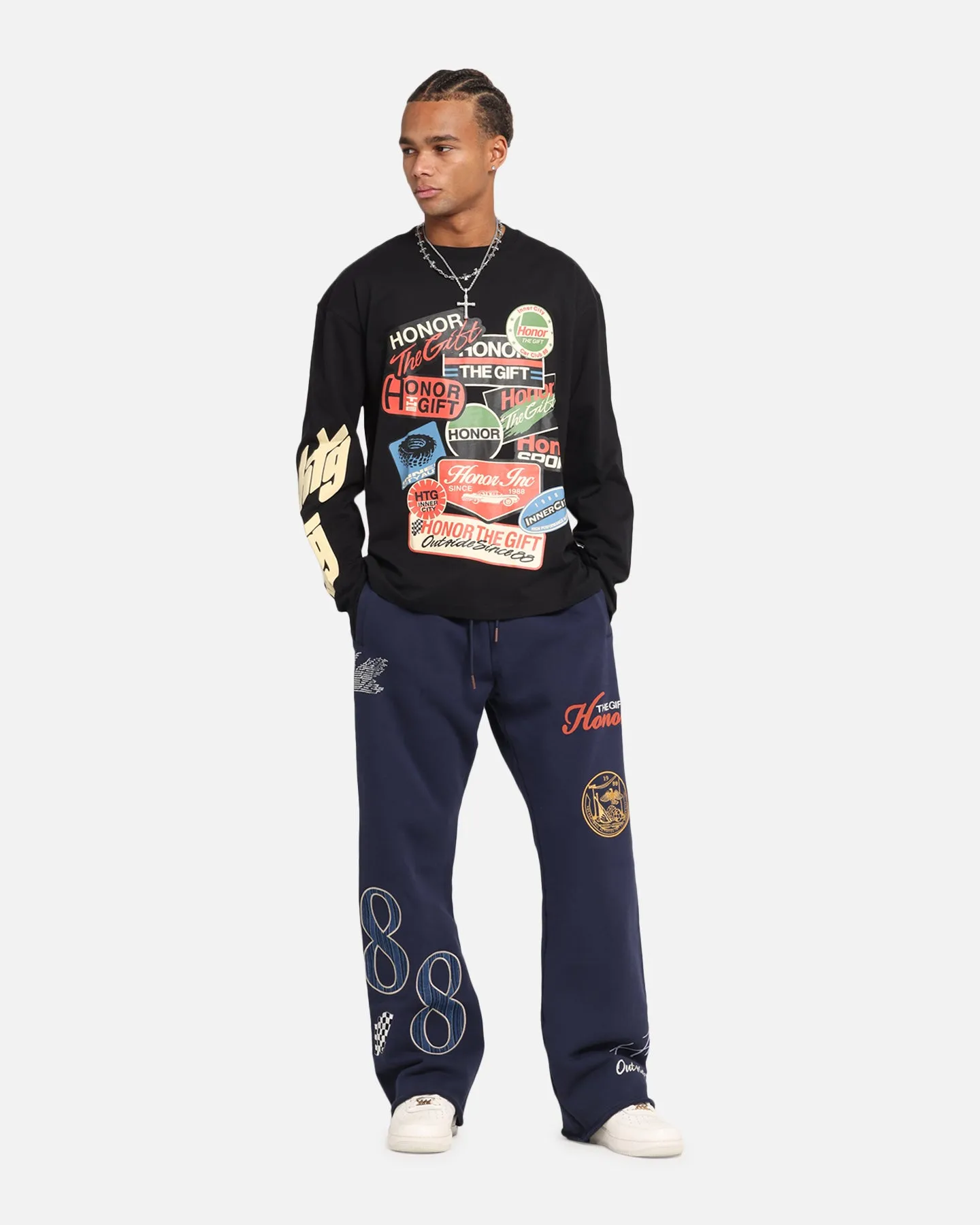 Honor The Gift Fuel Long Sleeve T-Shirt Black sold by Culture Kings product image thumbnail 2