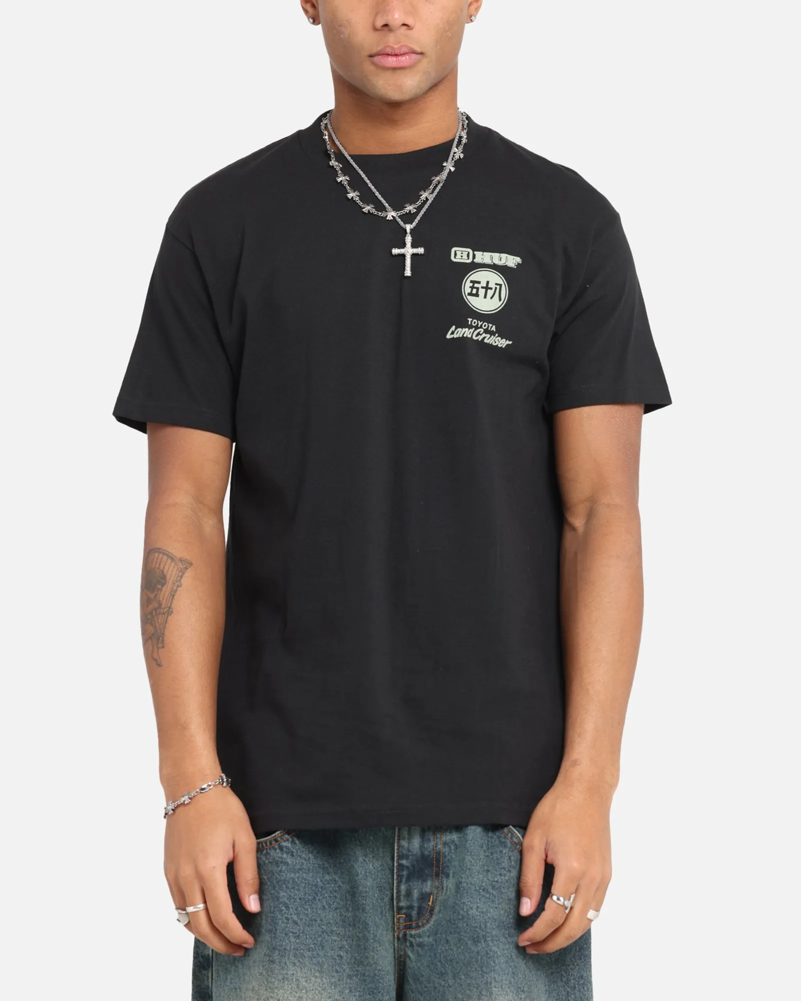 Huf X Toyota Timeline T-Shirt Black/White sold by Culture Kings product image thumbnail 2