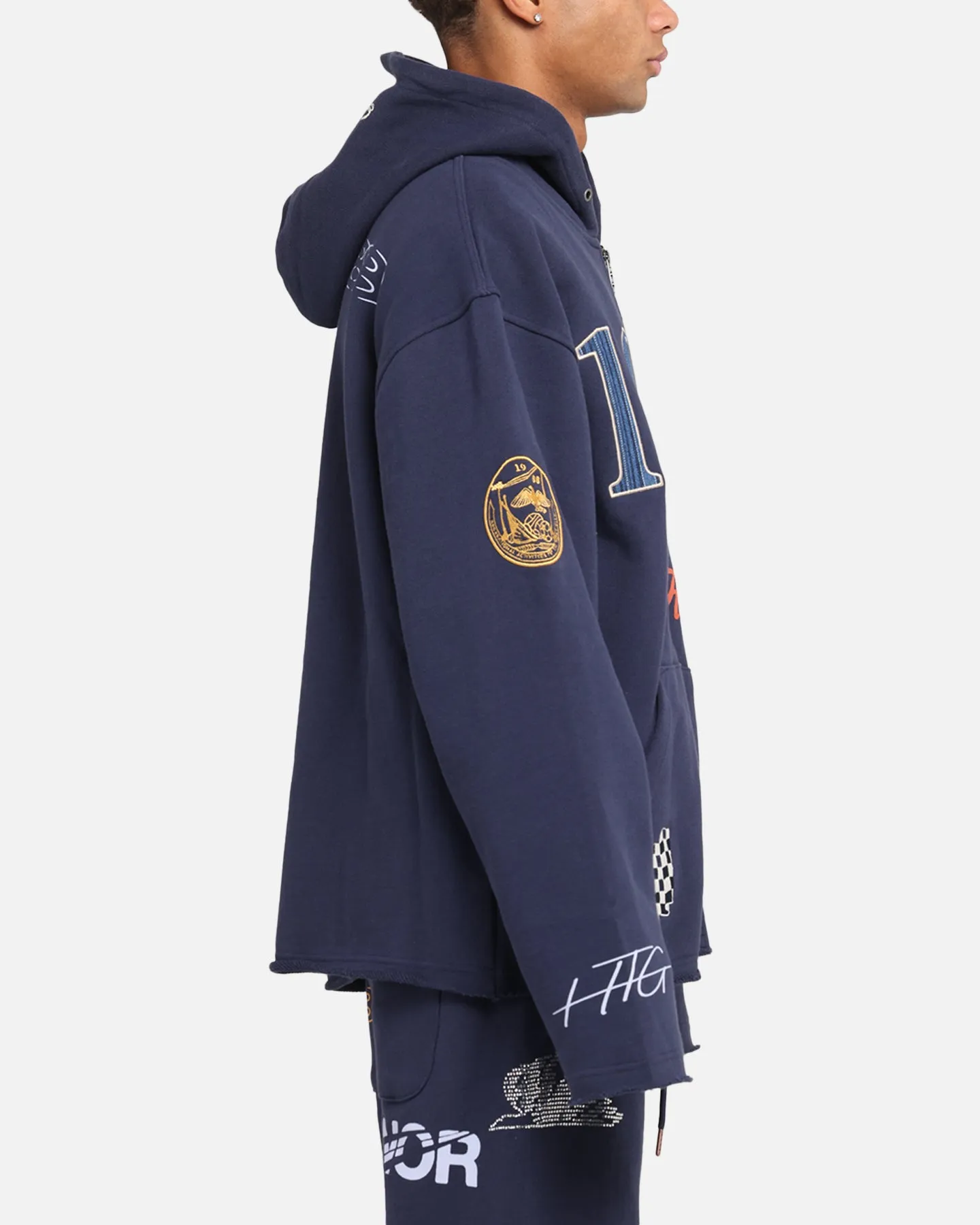 Honor The Gift 1988 Full Zip Hoodie Navy sold by Culture Kings product image thumbnail 5