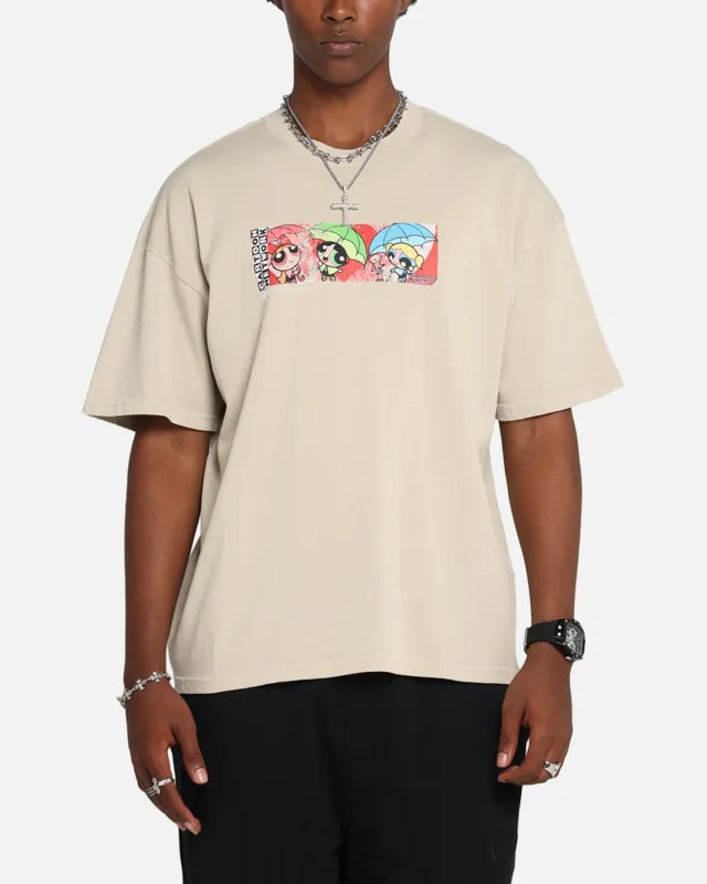 73Studio X Cartoon Network The Powerpuff Girls Box Logo Vintage T-Shirt Stone made by Culture Kings