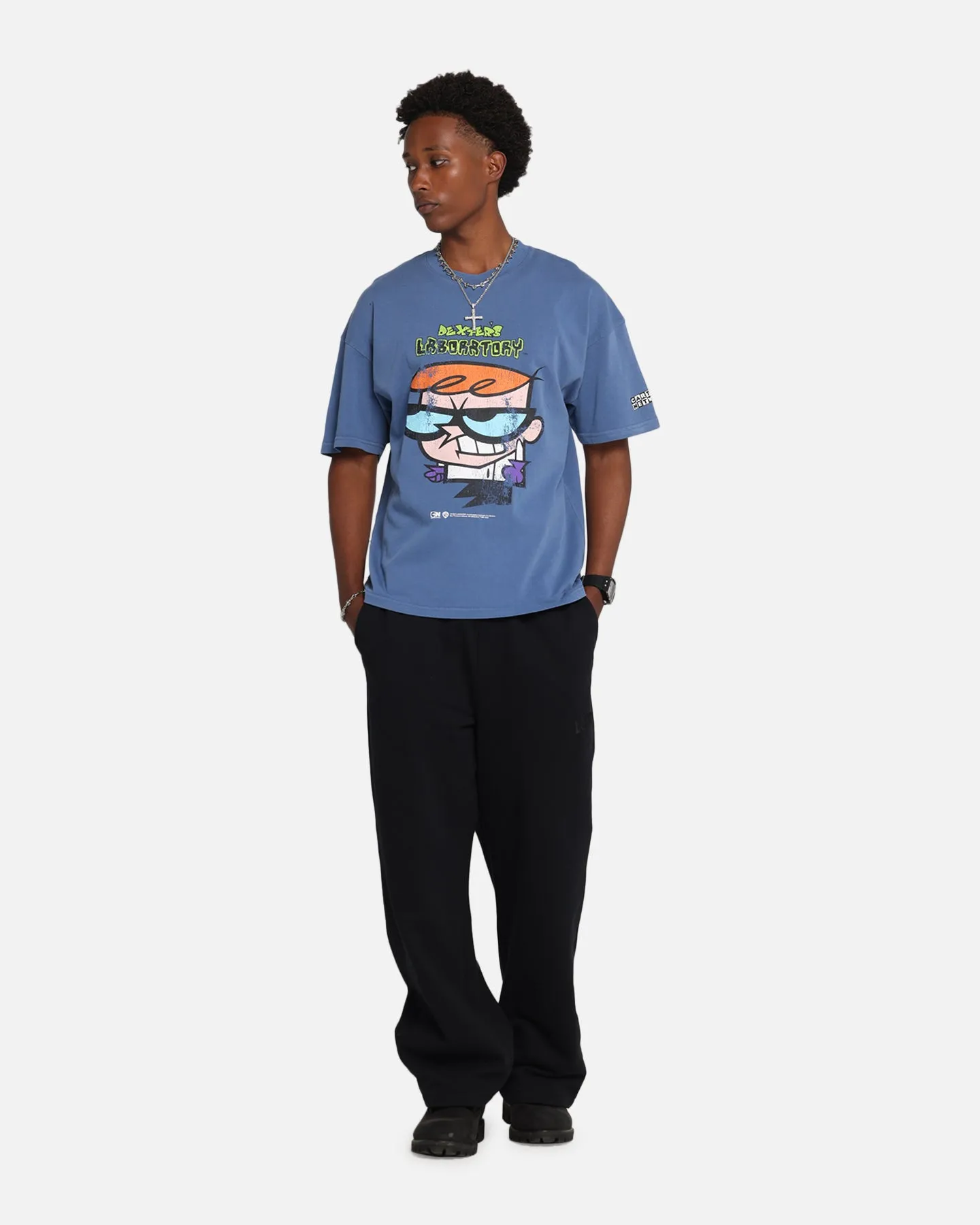 73Studio X Cartoon Network Dexter's Laboratory Grail Vintage T-Shirt Cobalt sold by Culture Kings product image thumbnail 3