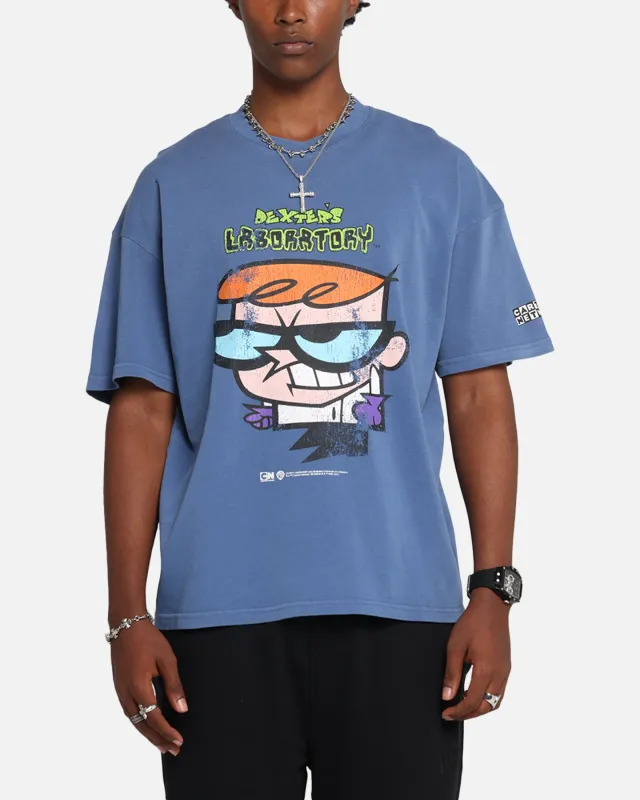 73Studio X Cartoon Network Dexter's Laboratory Grail Vintage T-Shirt Cobalt sold by Culture Kings