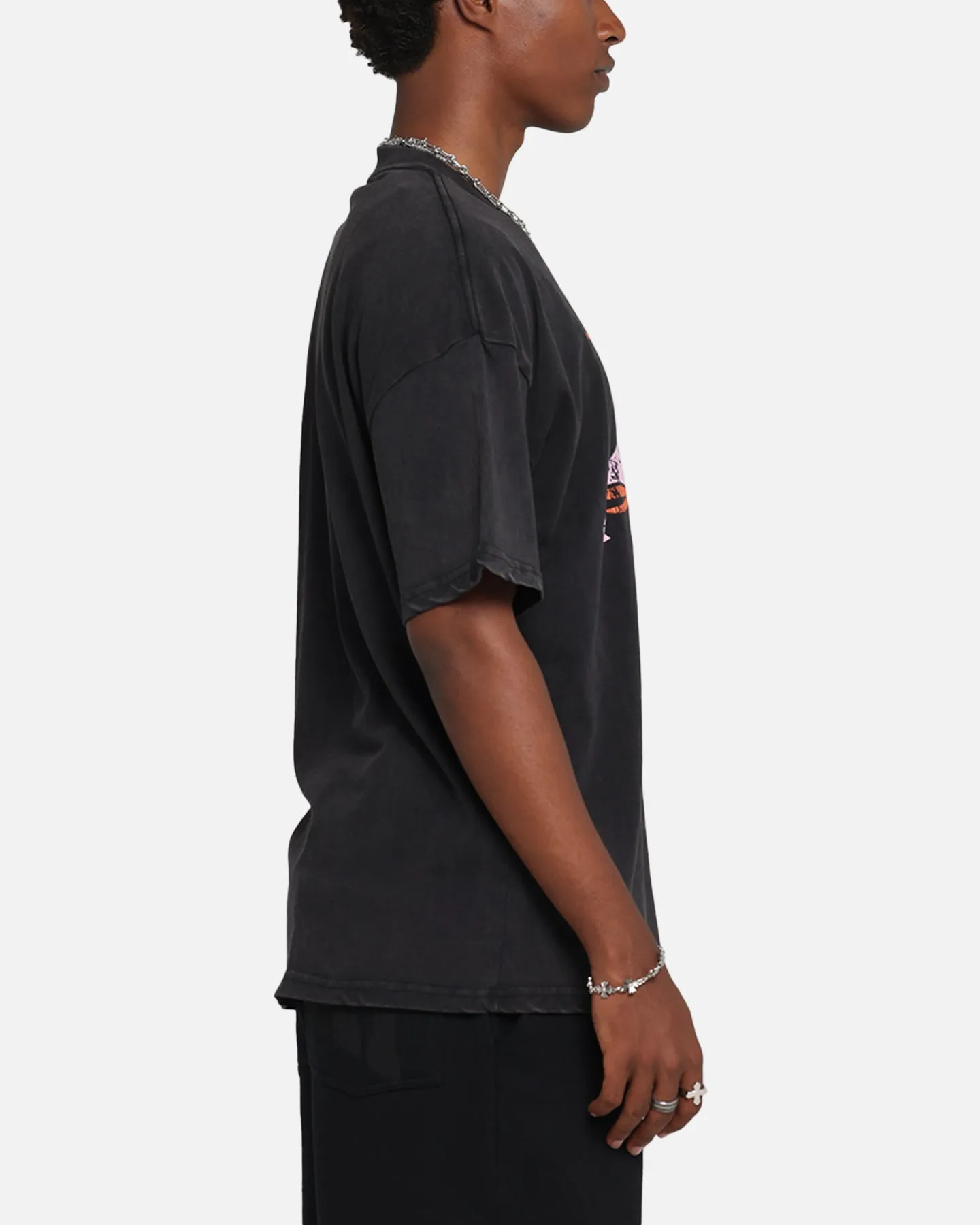 73Studio X Cartoon Network Courage The Cowardly Dog Grail Vintage T-Shirt Black Acidwash sold by Culture Kings product image thumbnail 4