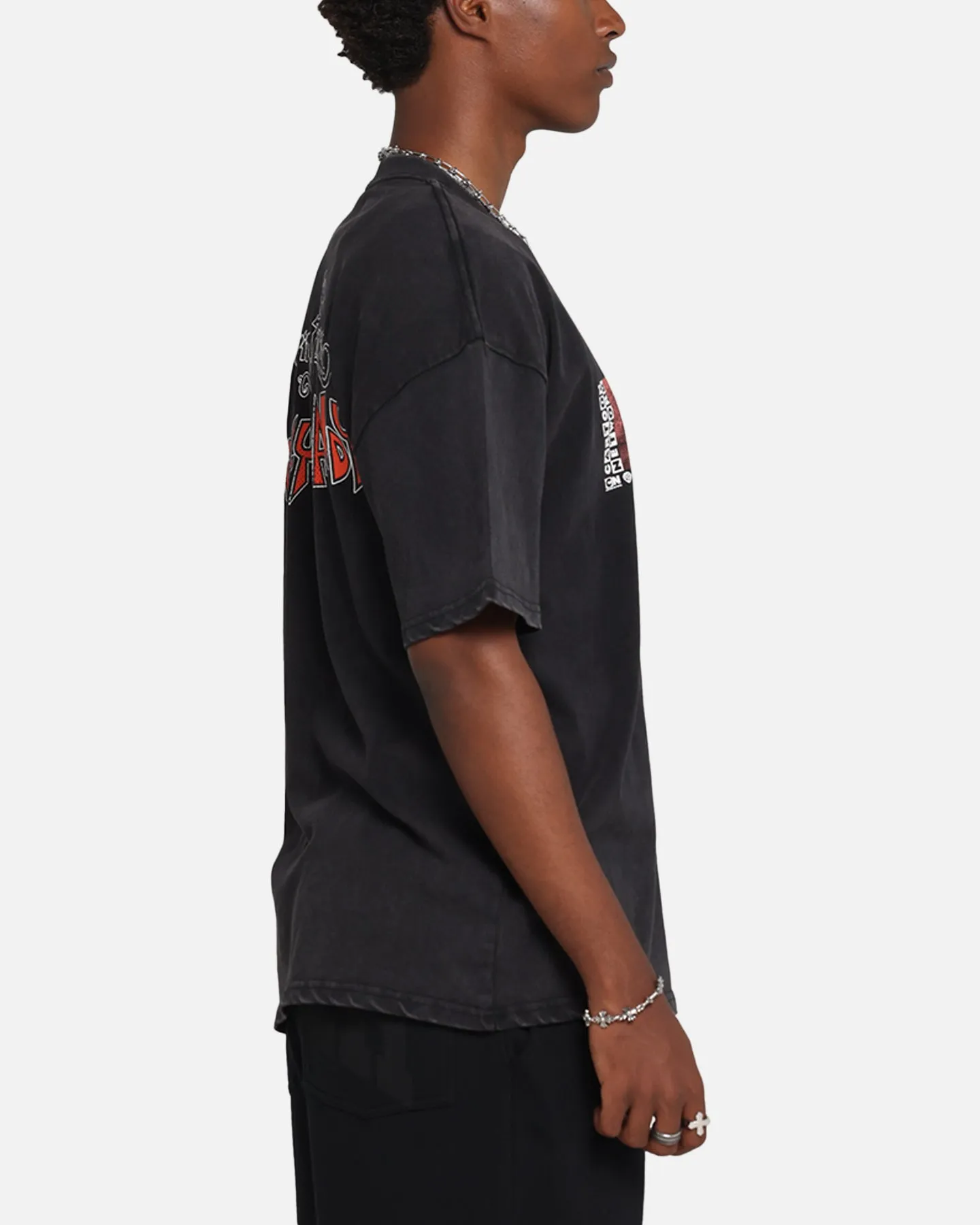 73Studio X Cartoon Network Bill & Mandy Box Logo Vintage T-Shirt Black Acidwash sold by Culture Kings product image thumbnail 5