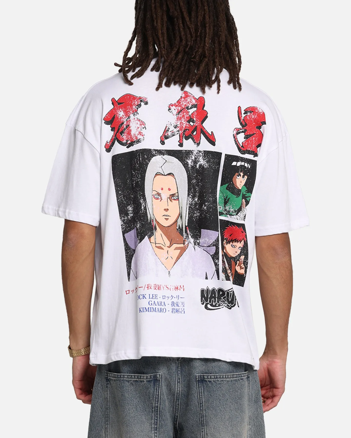 73Studio X Naruto Kimmimaro Vintage T-Shirt White sold by Culture Kings product image thumbnail 2