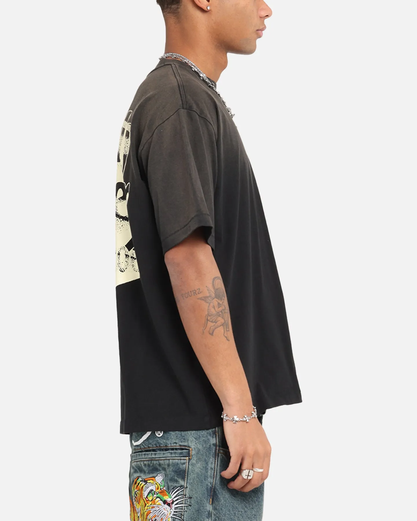 Market Call My Lawyer 3D T-Shirt Faded Black sold by Culture Kings product image thumbnail 5