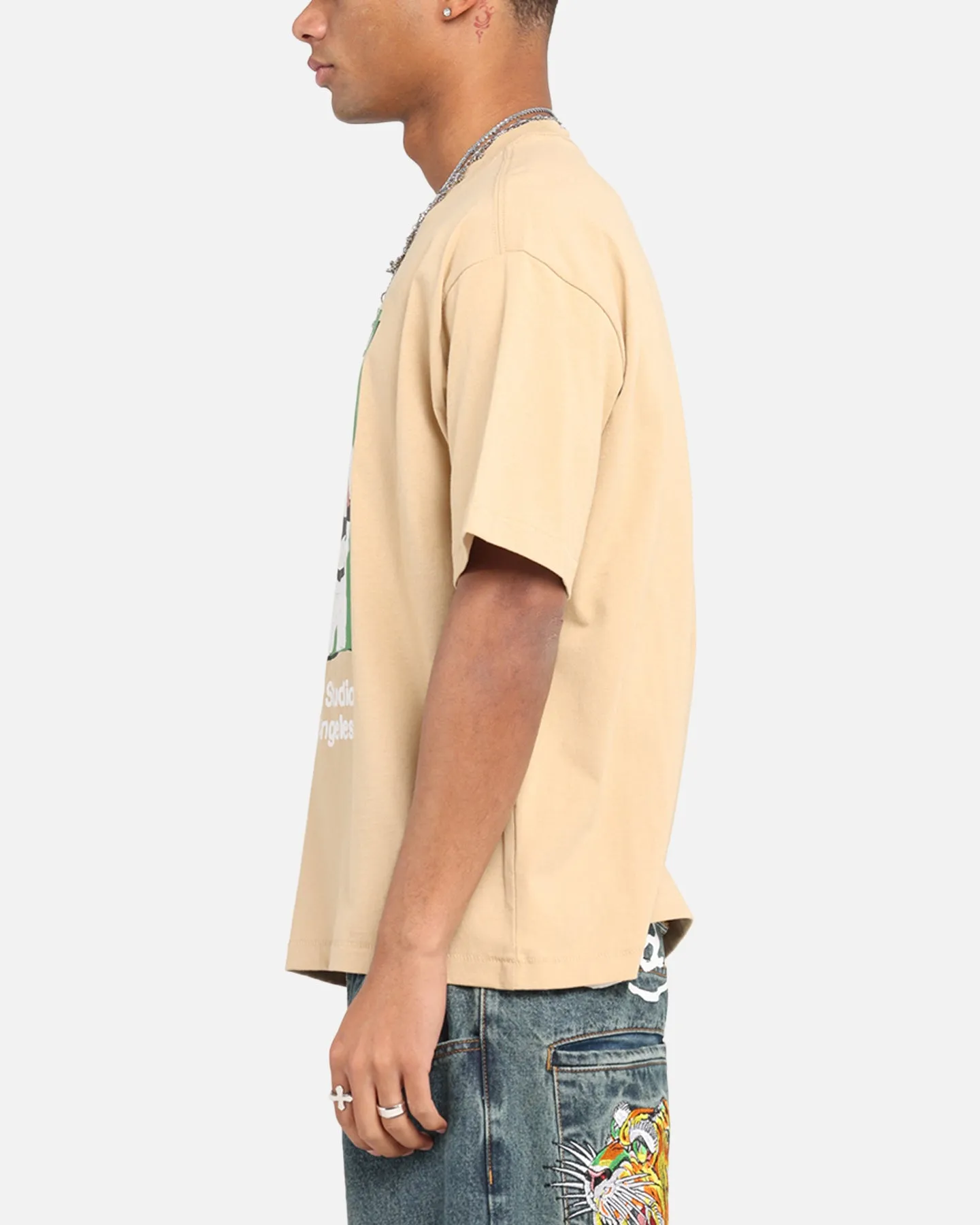 Market Illustrated Baseball T-Shirt Oatmilk sold by Culture Kings product image thumbnail 5