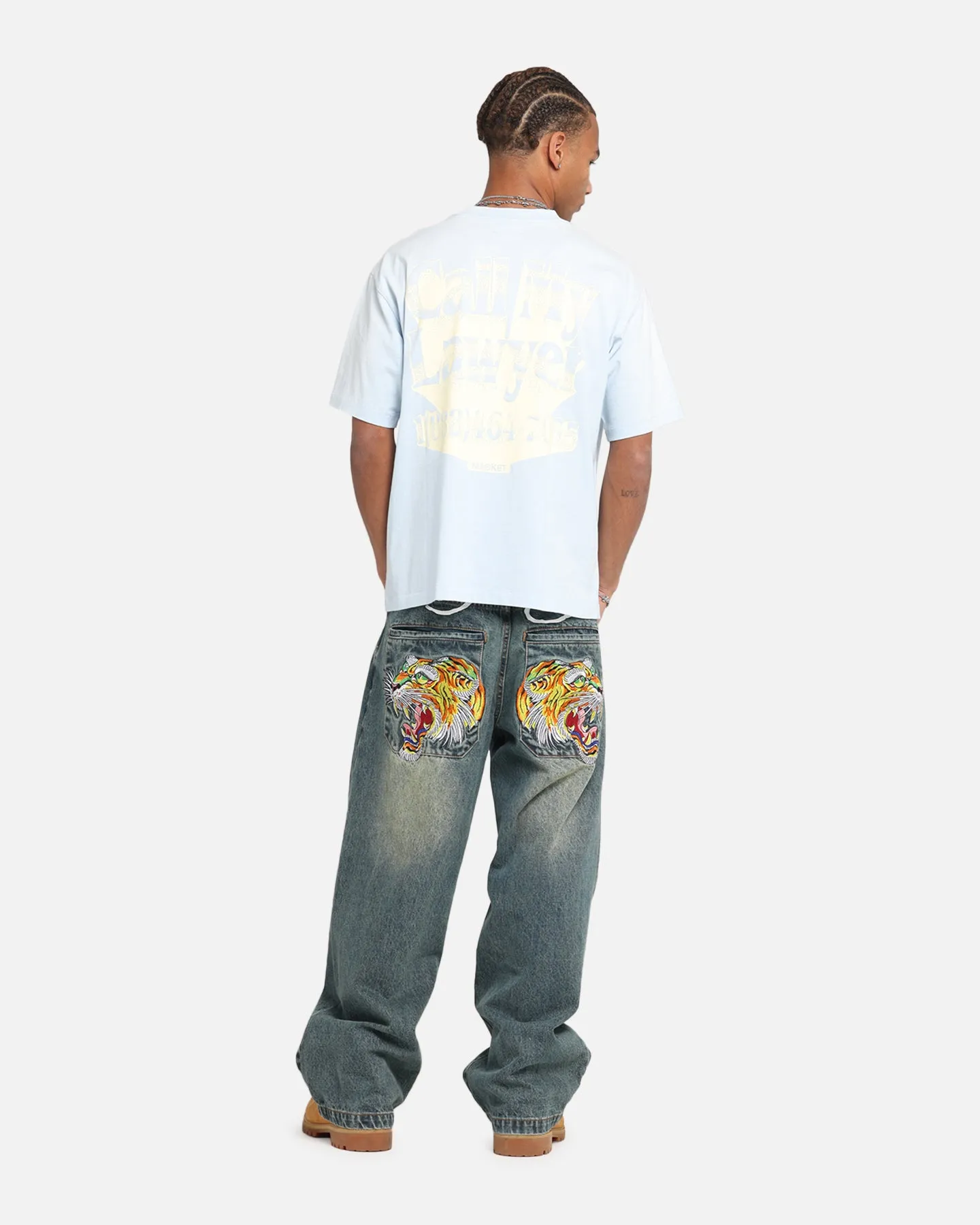 Market Call My Lawyer 3D T-Shirt Light Blue sold by Culture Kings product image thumbnail 3