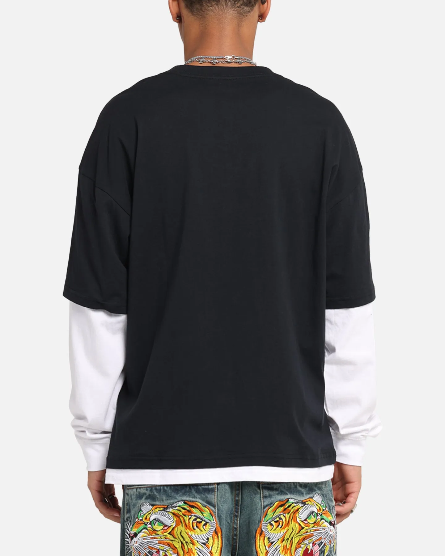 Pantera Pantera Layered Long Sleeve T-Shirt Black Wash sold by Culture Kings product image thumbnail 3