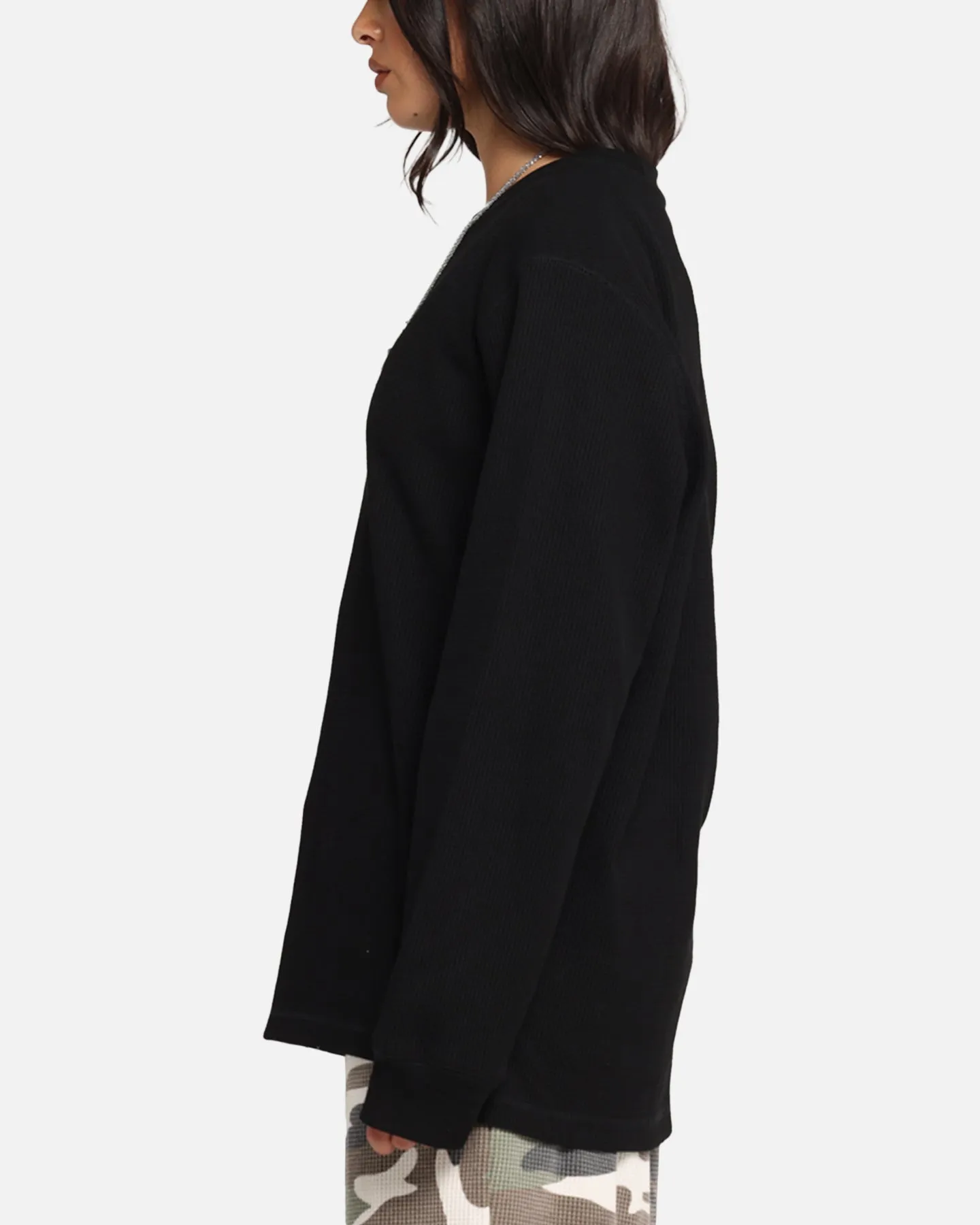 XXIII Thermal Long Sleeve T-Shirt Black sold by Culture Kings product image thumbnail 5