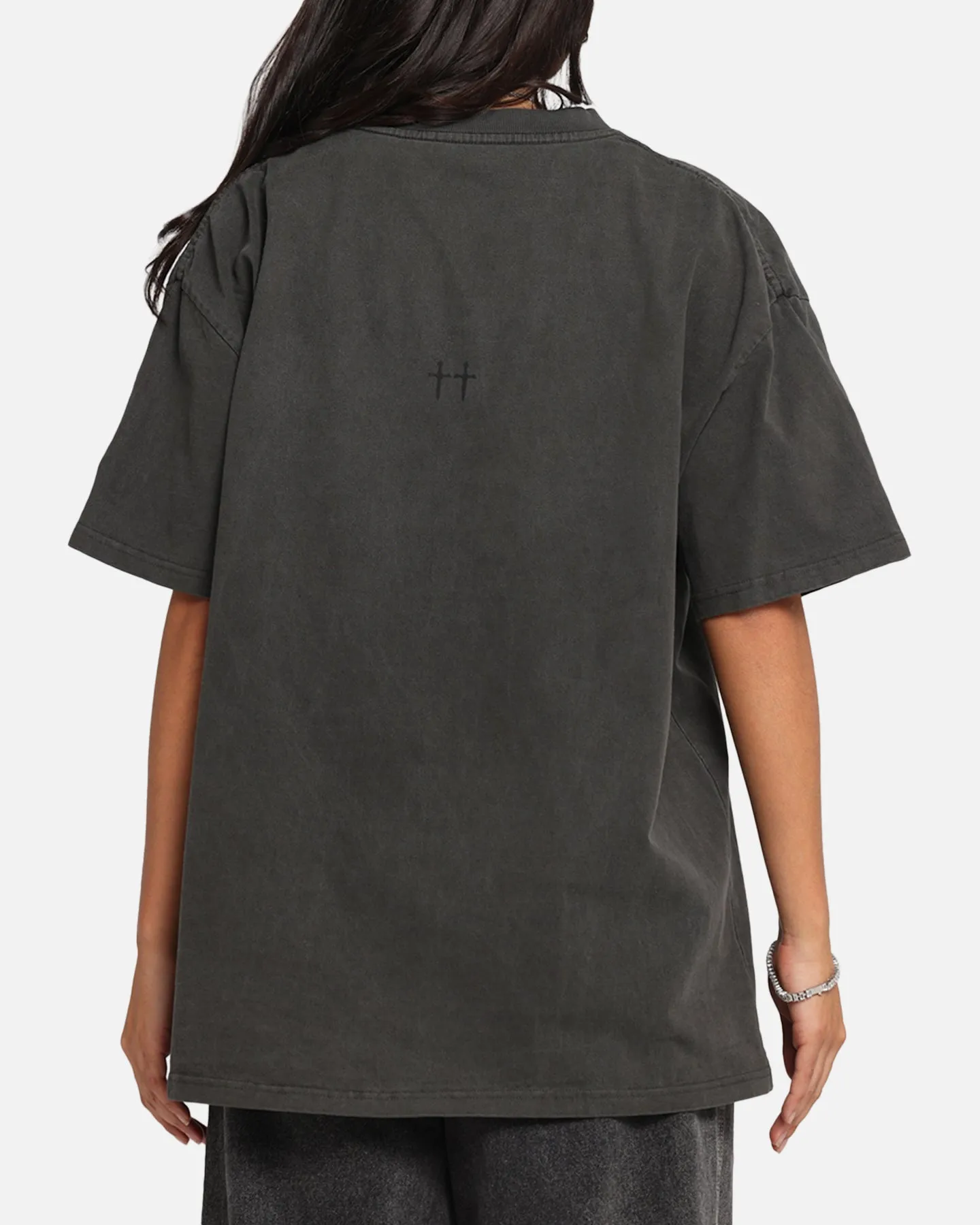 Saint Morta Studios Boxy T-Shirt Black Wash sold by Culture Kings product image thumbnail 2