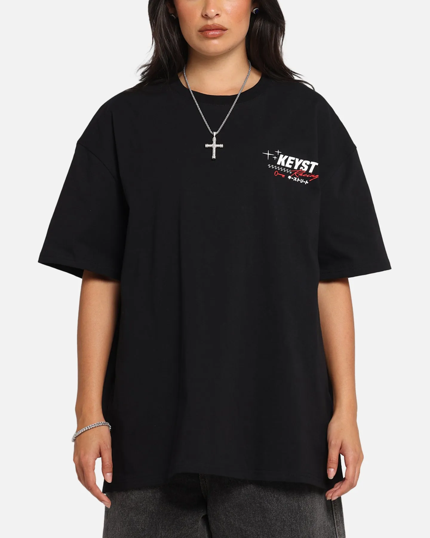 Key Street Racing T-Shirt Black sold by Culture Kings product image thumbnail 2