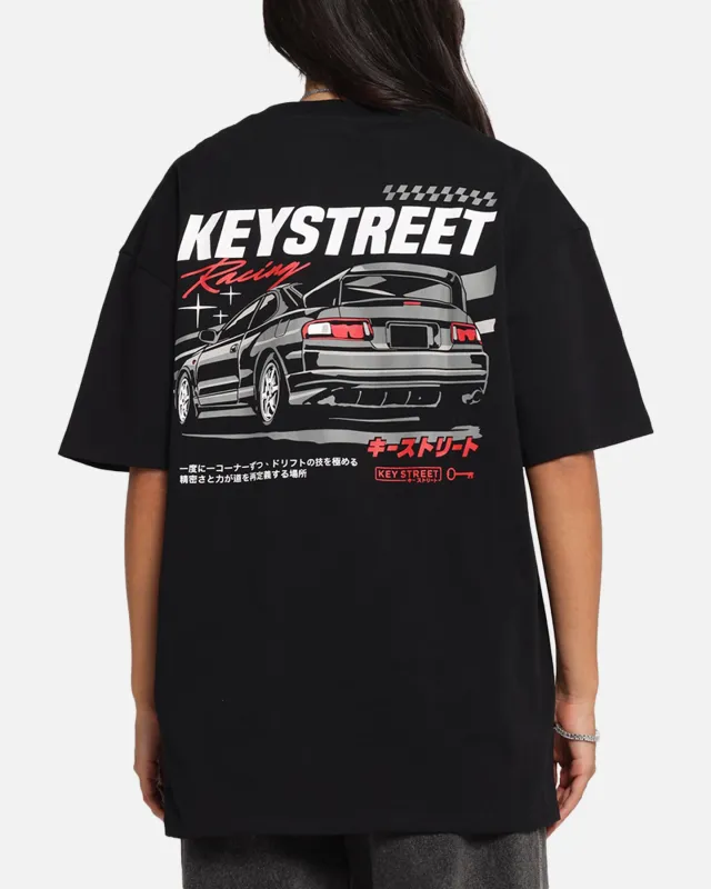 Key Street Racing T-Shirt Black made by Culture Kings