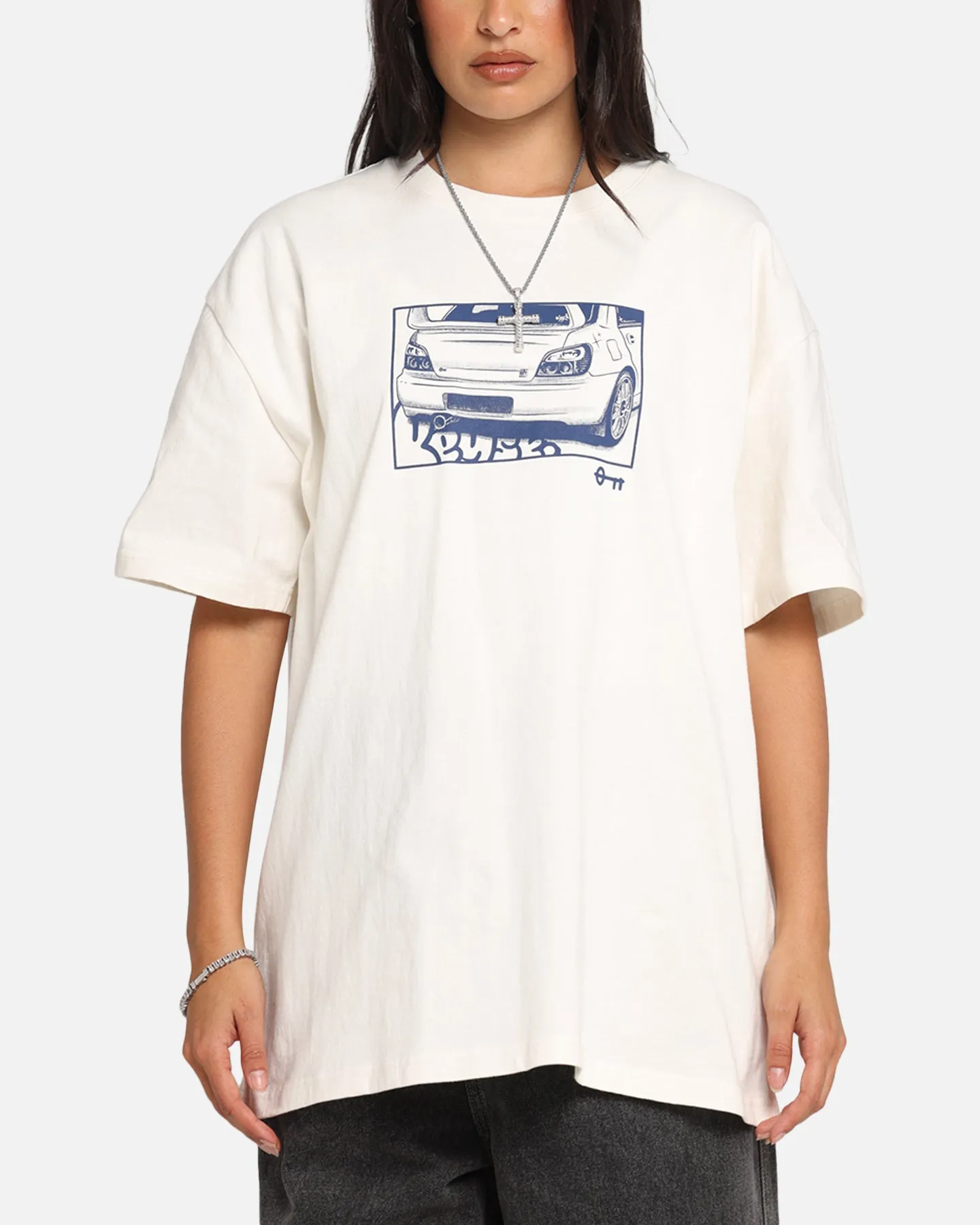 Key Street Halftone T-Shirt Off White sold by Culture Kings product image thumbnail 2