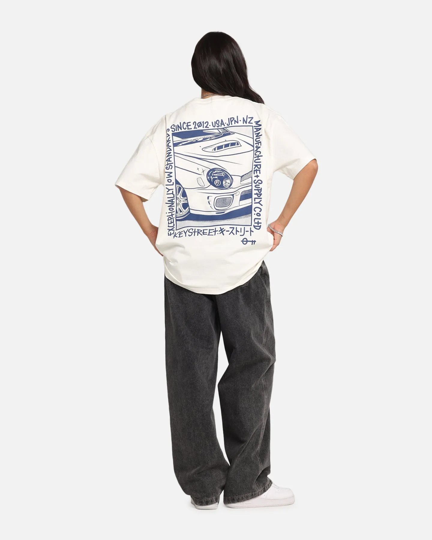 Key Street Halftone T-Shirt Off White sold by Culture Kings product image thumbnail 3