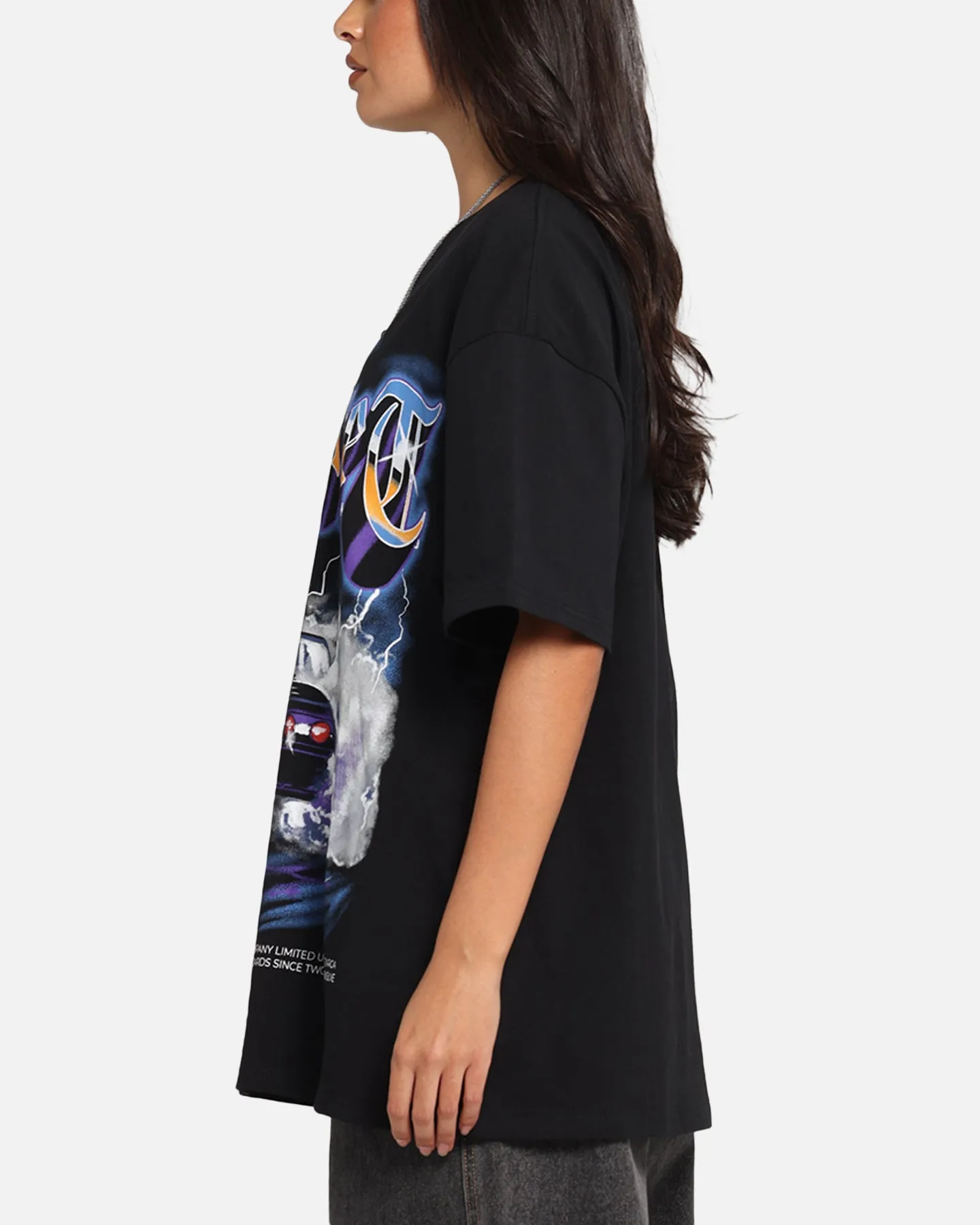 Key Street Burnout T-Shirt Black sold by Culture Kings product image thumbnail 5