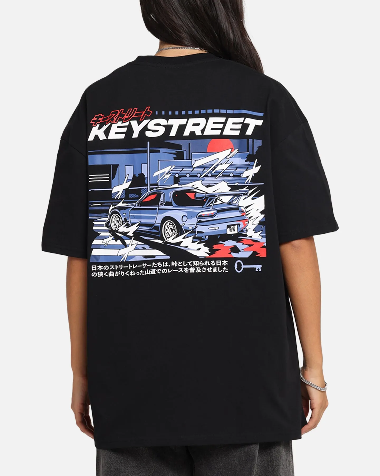 Key Street Send It T-Shirt Black sold by Culture Kings