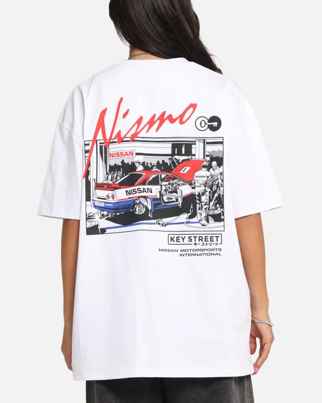 Key Street Bathurst Pits T-Shirt White sold by Culture Kings
