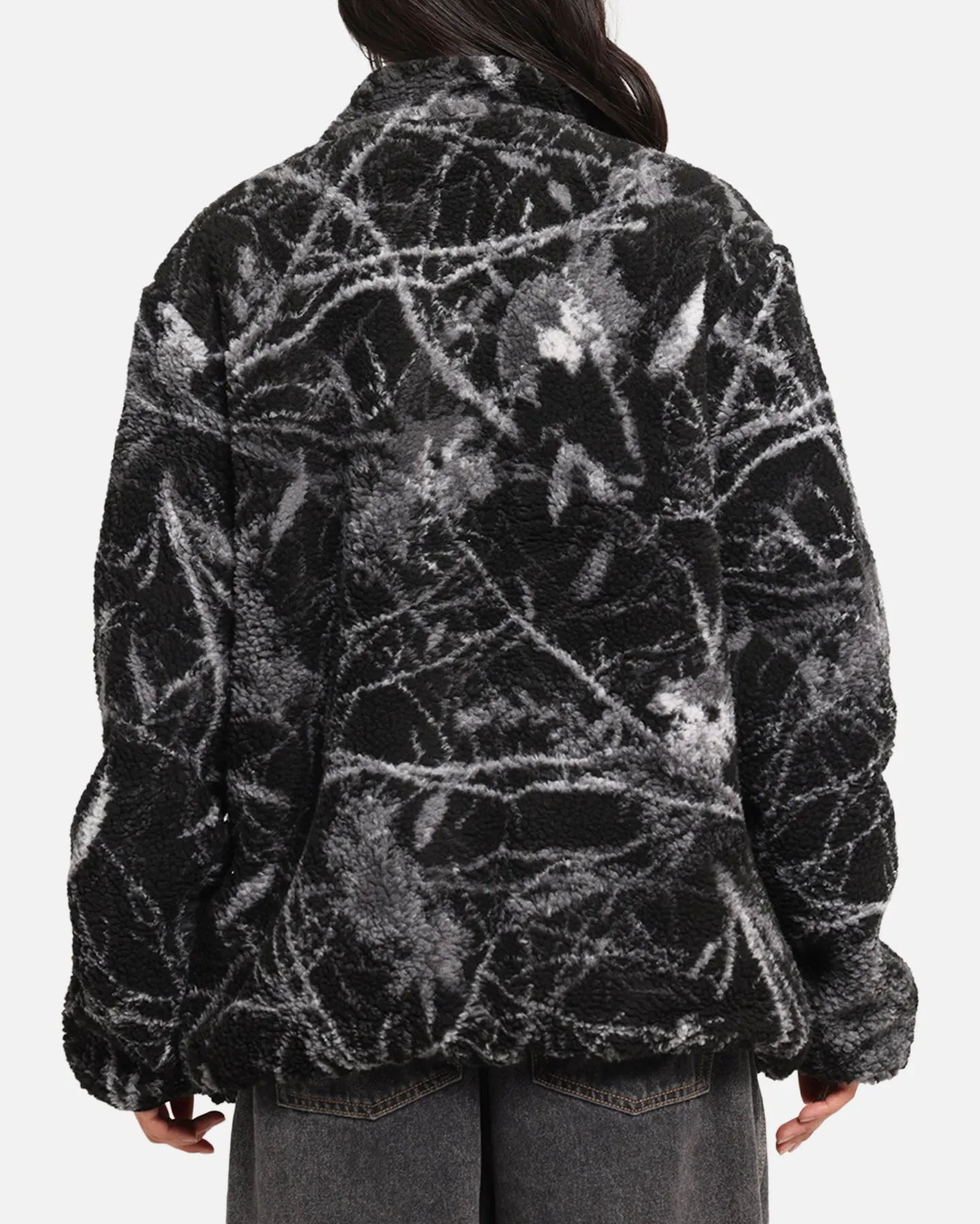 X-Large Camo Reversible Sherpa Jacket Black sold by Culture Kings product image thumbnail 5