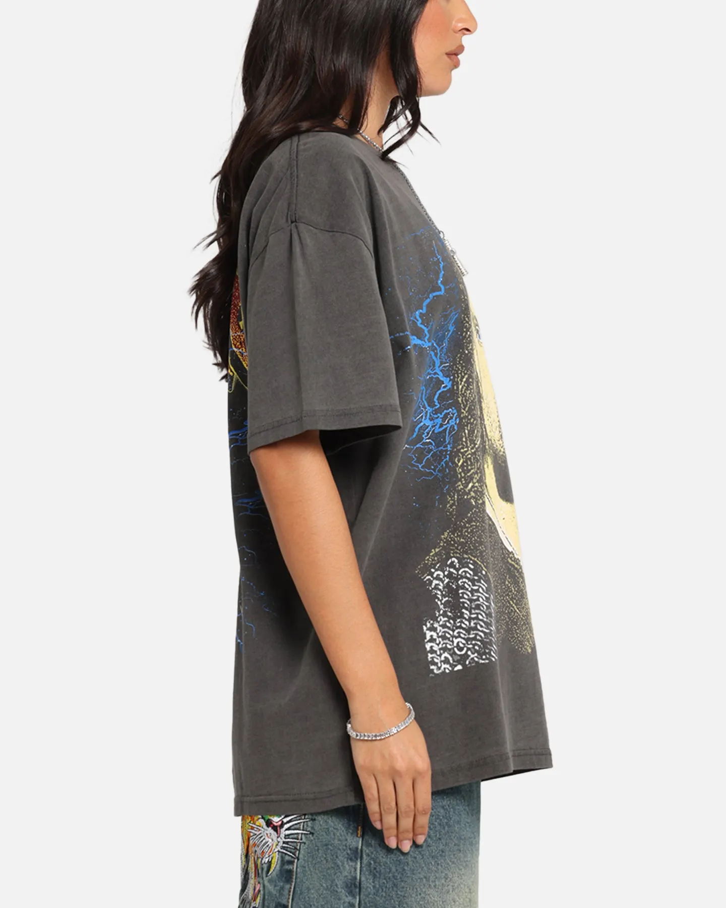 American Thrift X The Lord Of The Ring Aragorn Heavy T-Shirt Black Wash sold by Culture Kings product image thumbnail 5