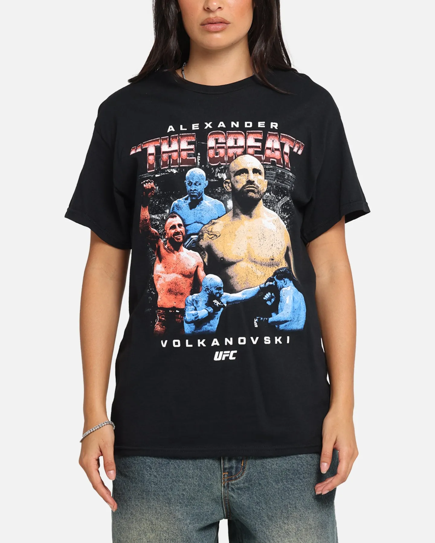 UFC By Goat Crew Alexander The Great T-Shirt Black sold by Culture Kings