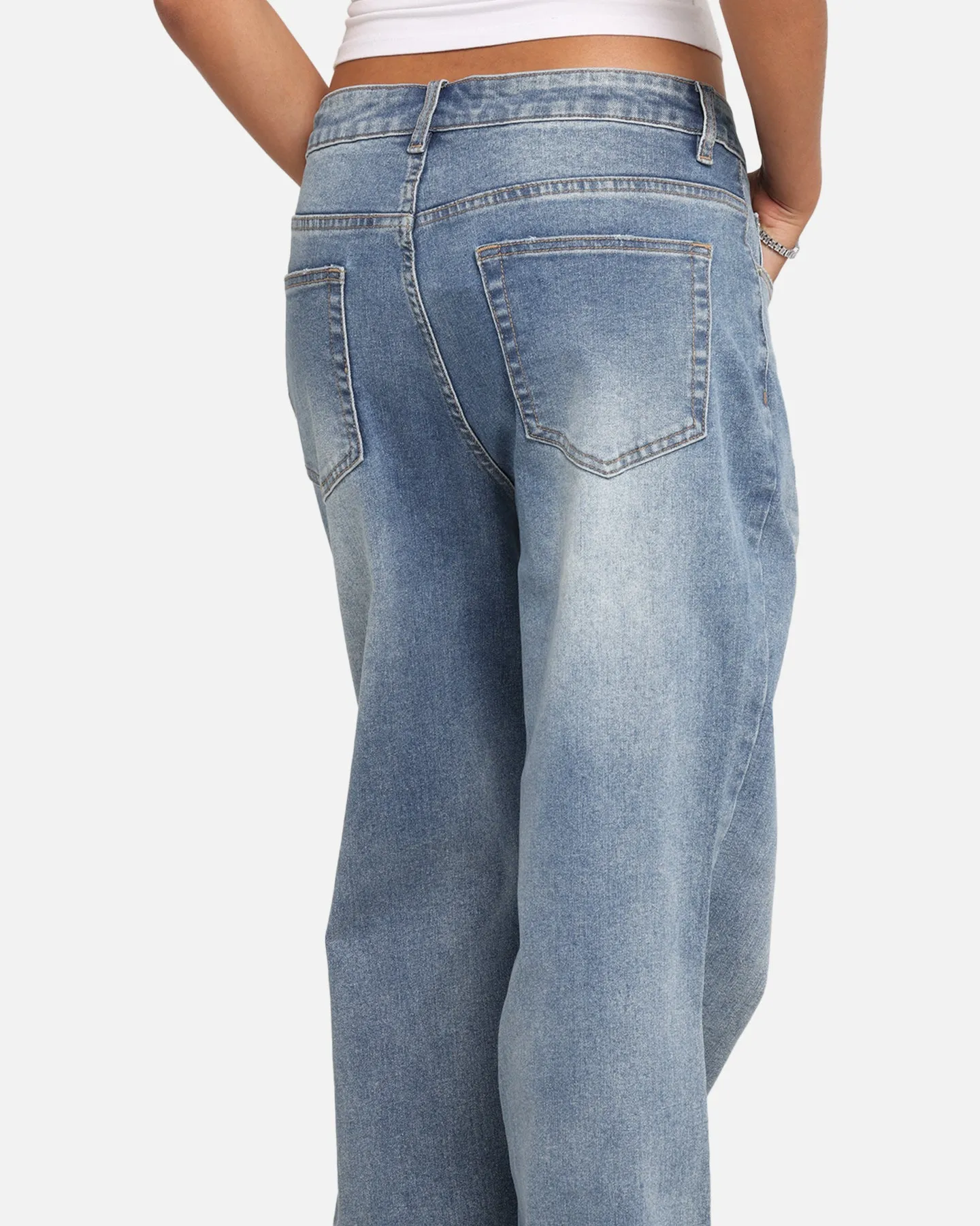 XXIII Game Play Flared Jeans Blue Denim sold by Culture Kings product image thumbnail 4