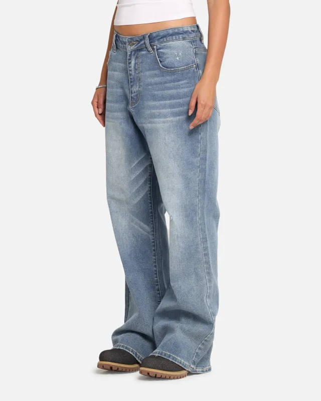 XXIII Game Play Flared Jeans Blue Denim made by Culture Kings