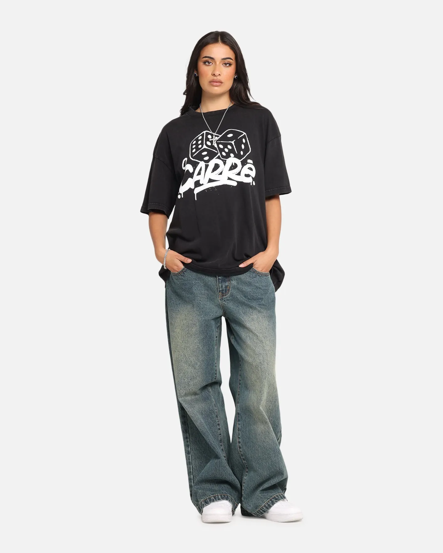 Carre Players Choice T-Shirt Black Acidwash sold by Culture Kings product image thumbnail 2