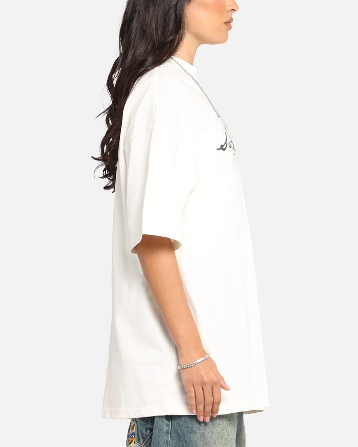 Saint Morta Scripture Mock Neck T-Shirt Off White sold by Culture Kings product image thumbnail 4